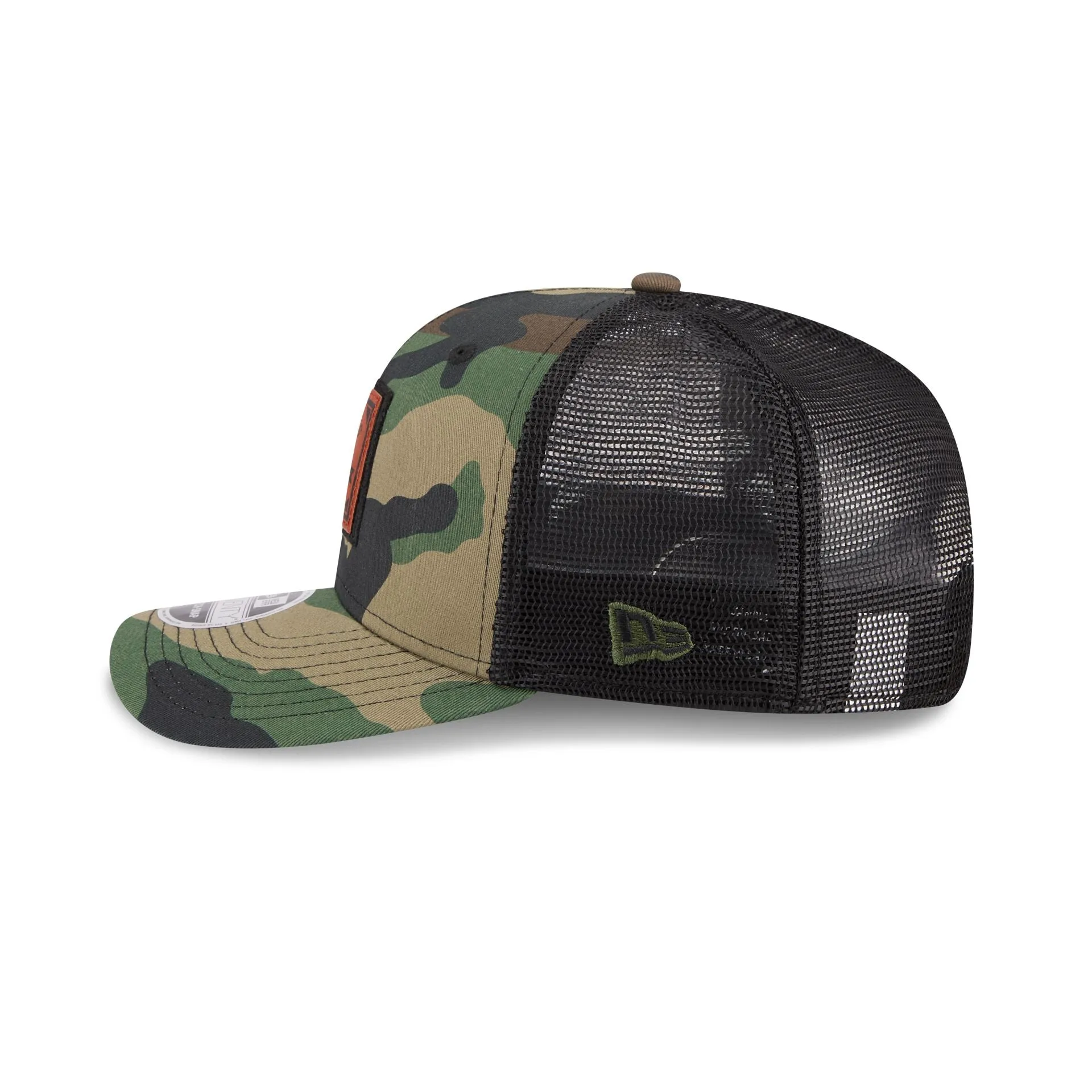 Texas Longhorns Camo Canvas 9SEVENTY Trucker Hat sold by New Era product image thumbnail 4