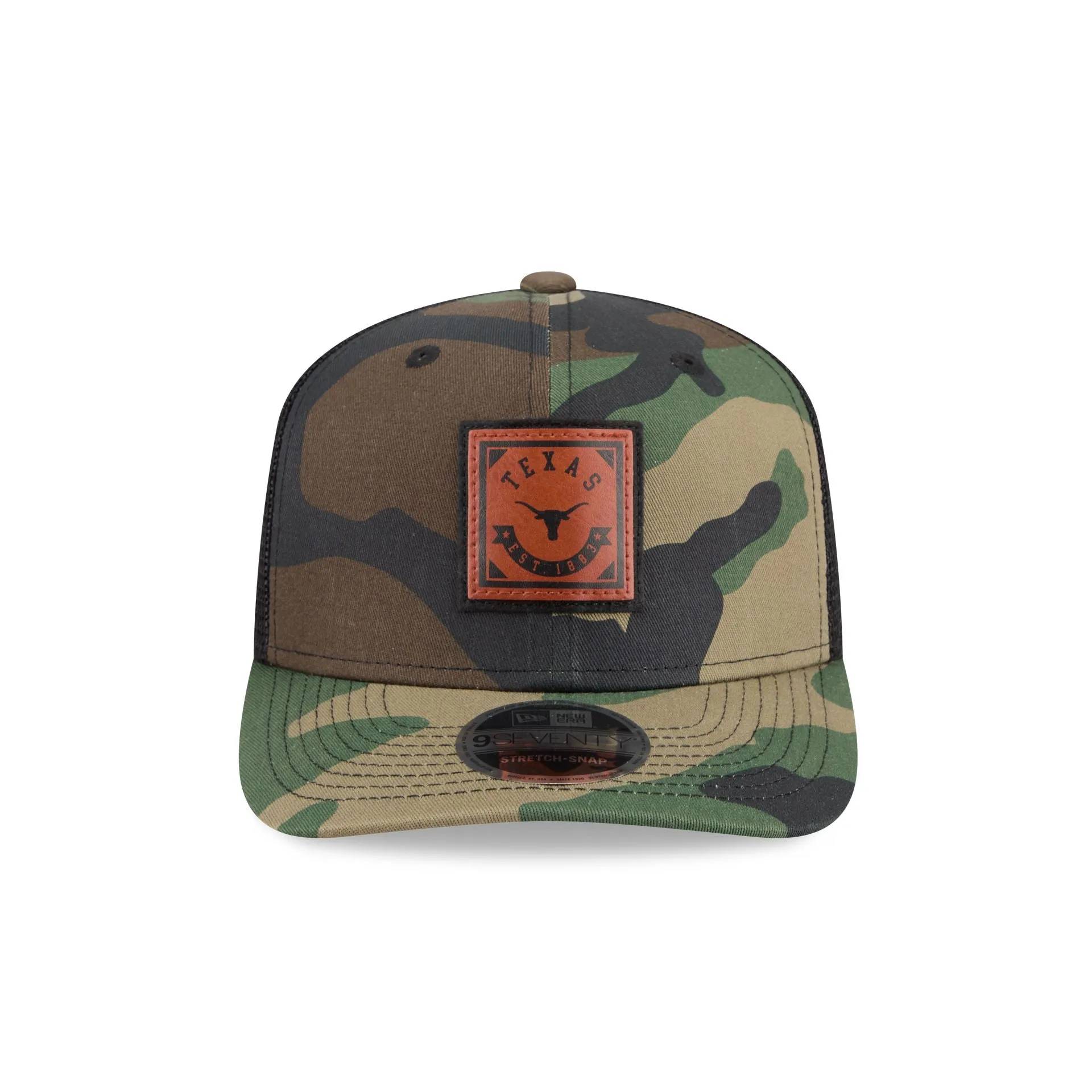 Texas Longhorns Camo Canvas 9SEVENTY Trucker Hat sold by New Era product image thumbnail 2
