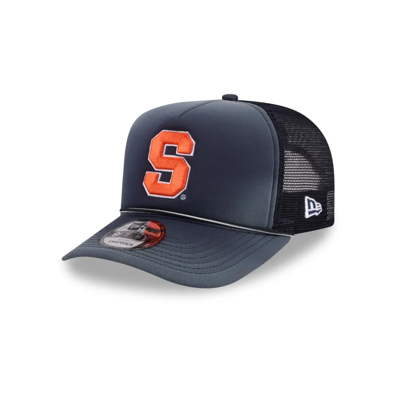 Syracuse Orange Worn 9FIFTY A-Frame Trucker Hat made by New Era
