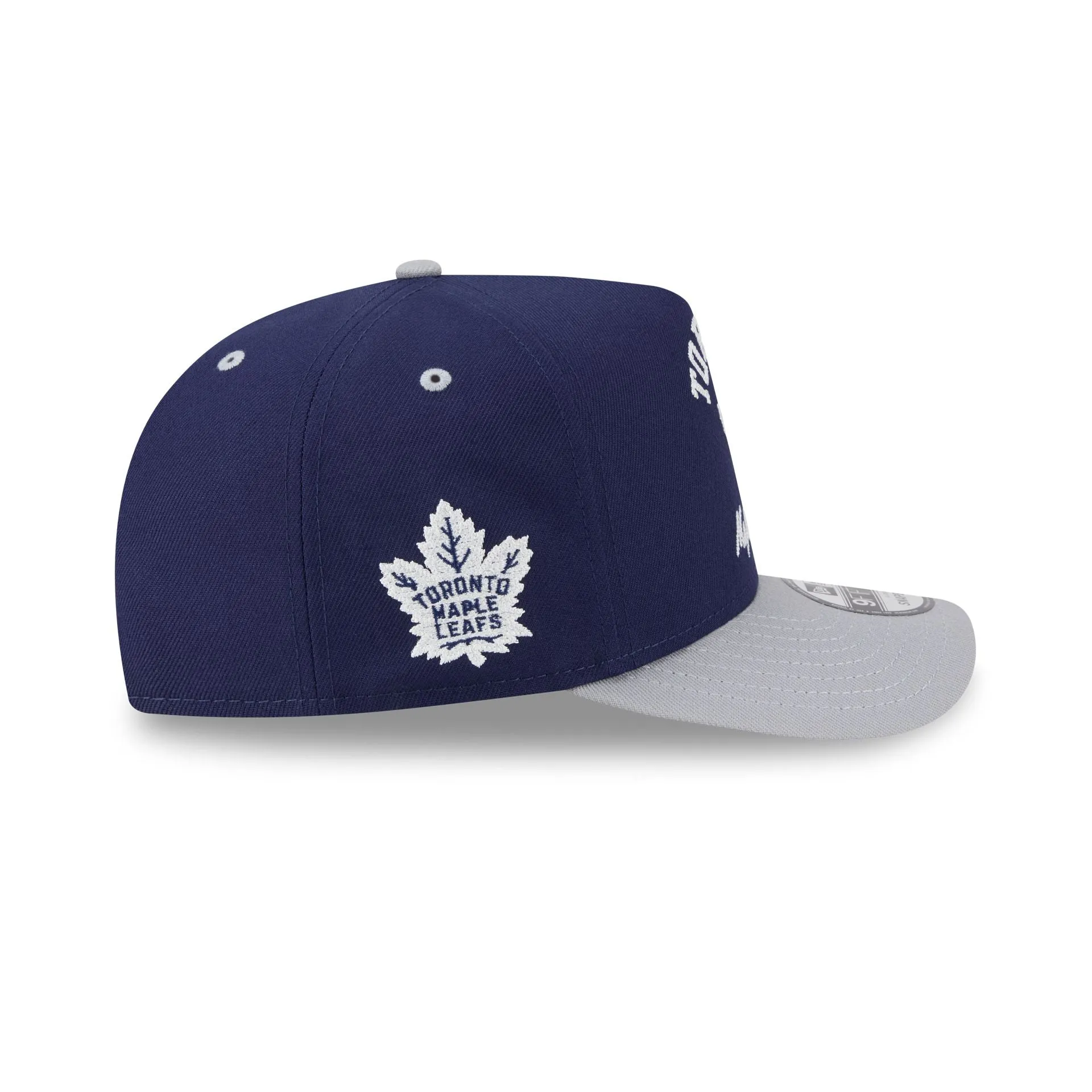 Toronto Maple Leafs Arched 9FIFTY A-Frame Snapback Hat sold by New Era product image thumbnail 4