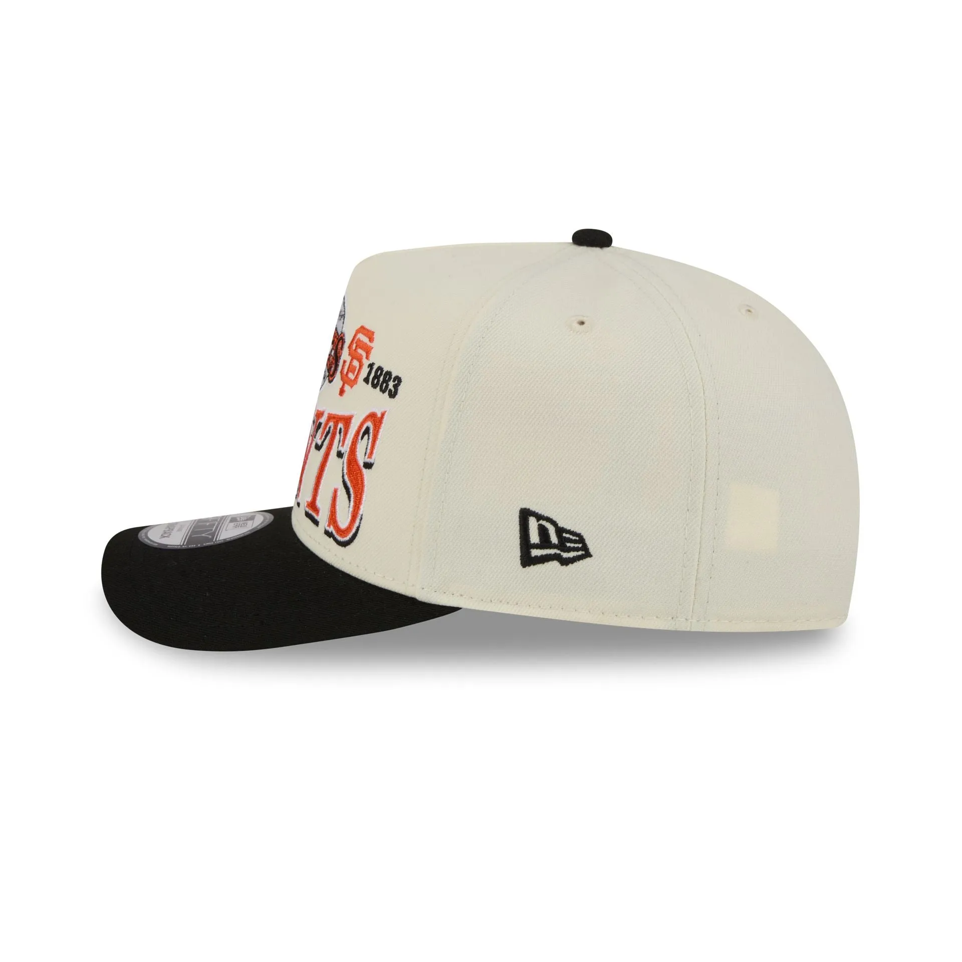 San Francisco Giants Three Hit Chrome White 9FIFTY A-Frame Snapback Hat sold by New Era product image thumbnail 4
