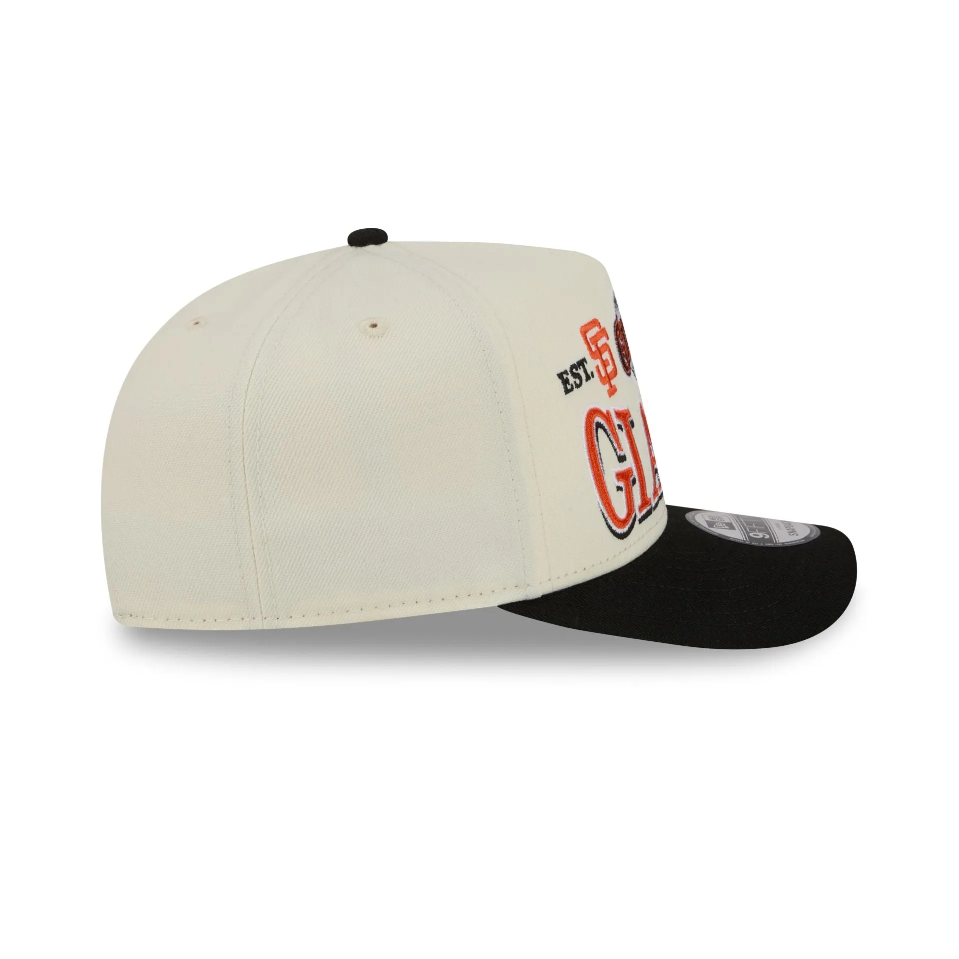 San Francisco Giants Three Hit Chrome White 9FIFTY A-Frame Snapback Hat sold by New Era product image thumbnail 5