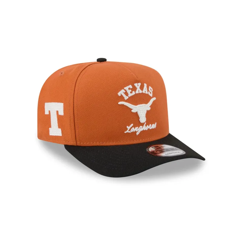 Texas Longhorns Arched 9FIFTY A-Frame Snapback Hat sold by New Era
