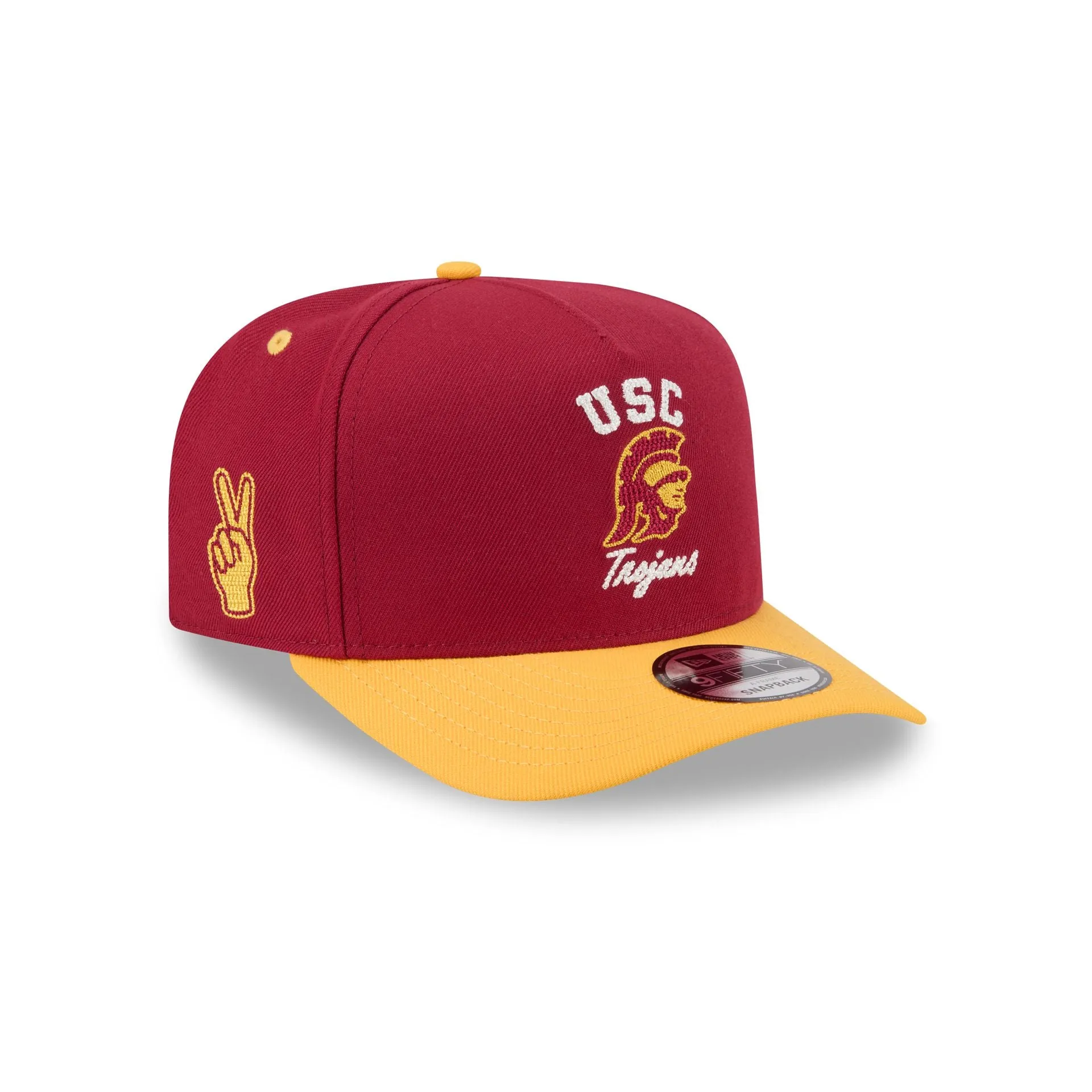 USC Trojans Arched 9FIFTY A-Frame Snapback Hat sold by New Era
