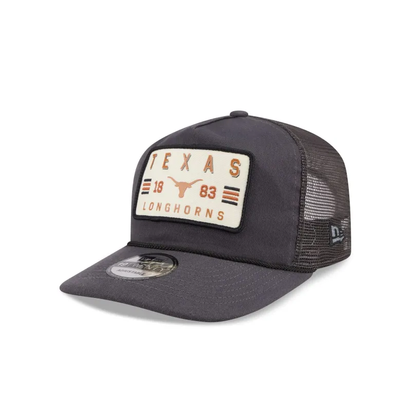 Texas Longhorns Washed Graphite 19TWENTY Trucker Hat sold by New Era