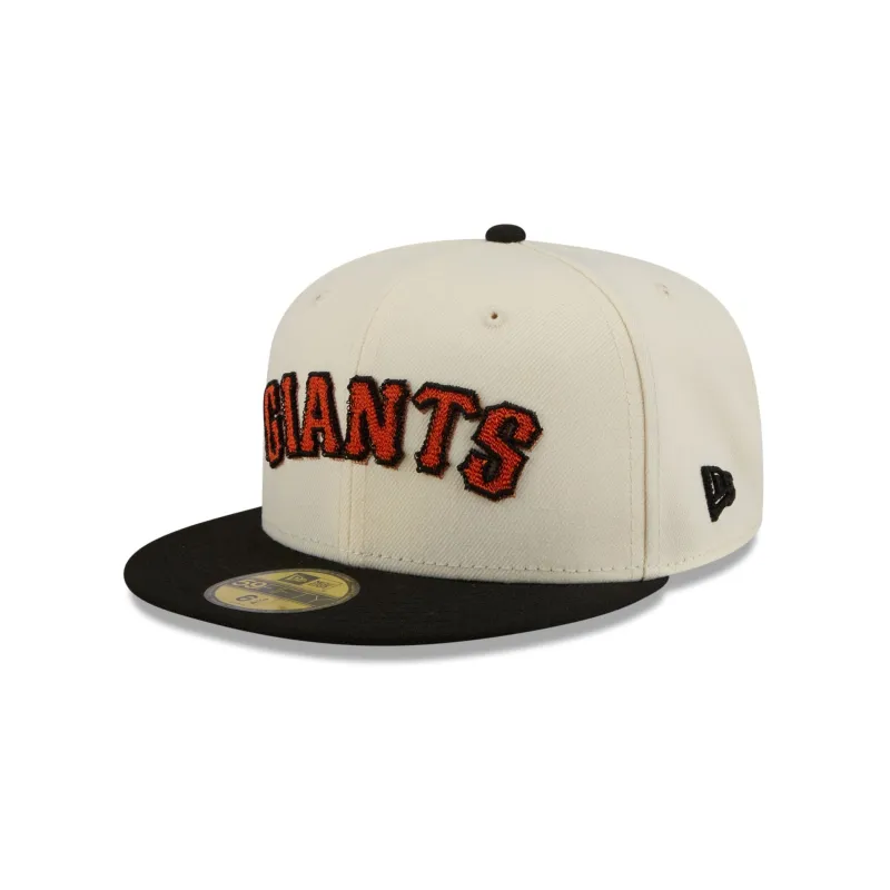 San Francisco Giants Two Tone Stitch 59FIFTY Fitted Hat sold by New Era