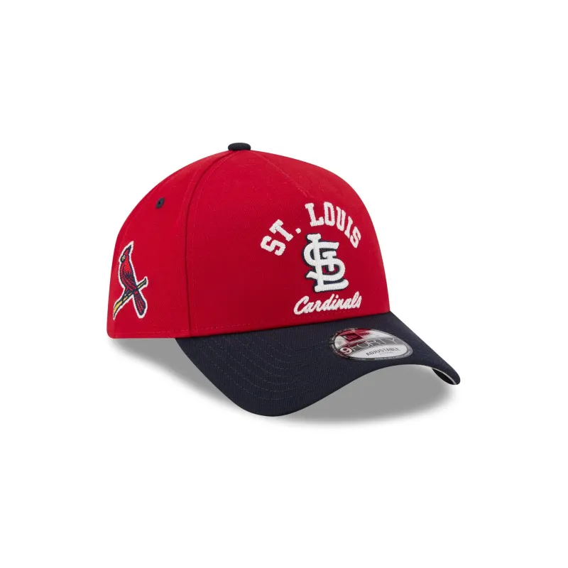 St. Louis Cardinals Arched 9FORTY A-Frame Snapback Hat made by New Era