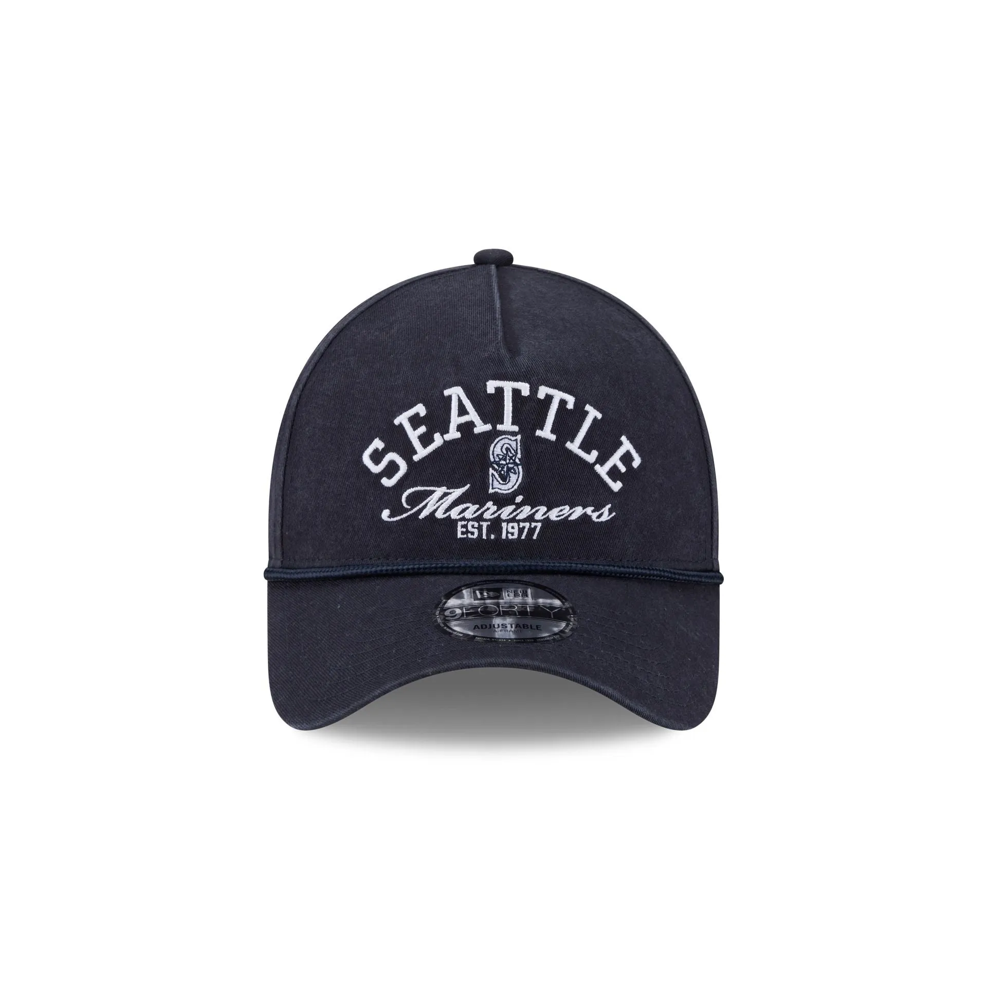 Seattle Mariners Stacked Rope 9FORTY A-Frame Snapback Hat sold by New Era product image thumbnail 2
