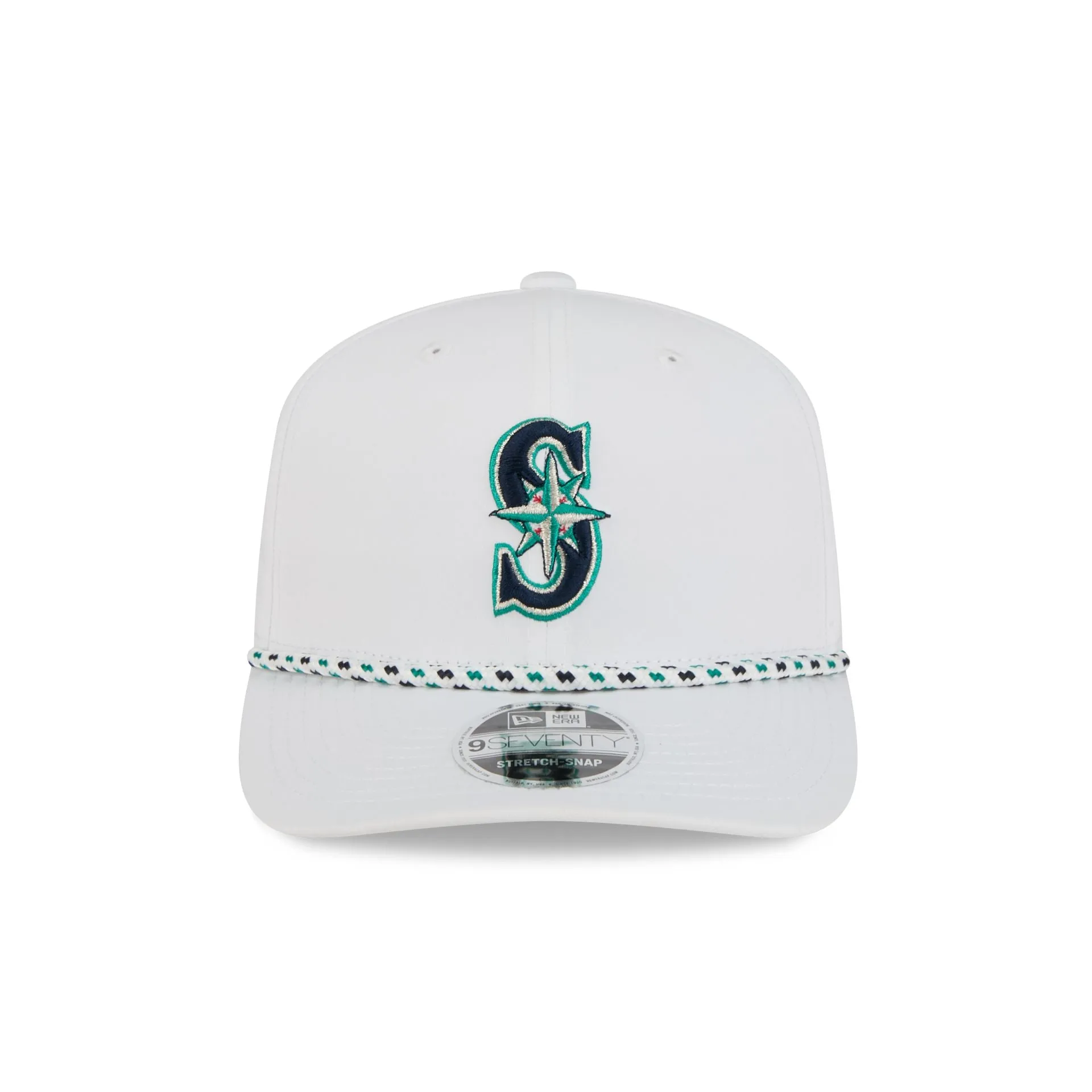 Seattle Mariners Optic White Performance Rope 9SEVENTY Stretch-Snap Hat sold by New Era product image thumbnail 2