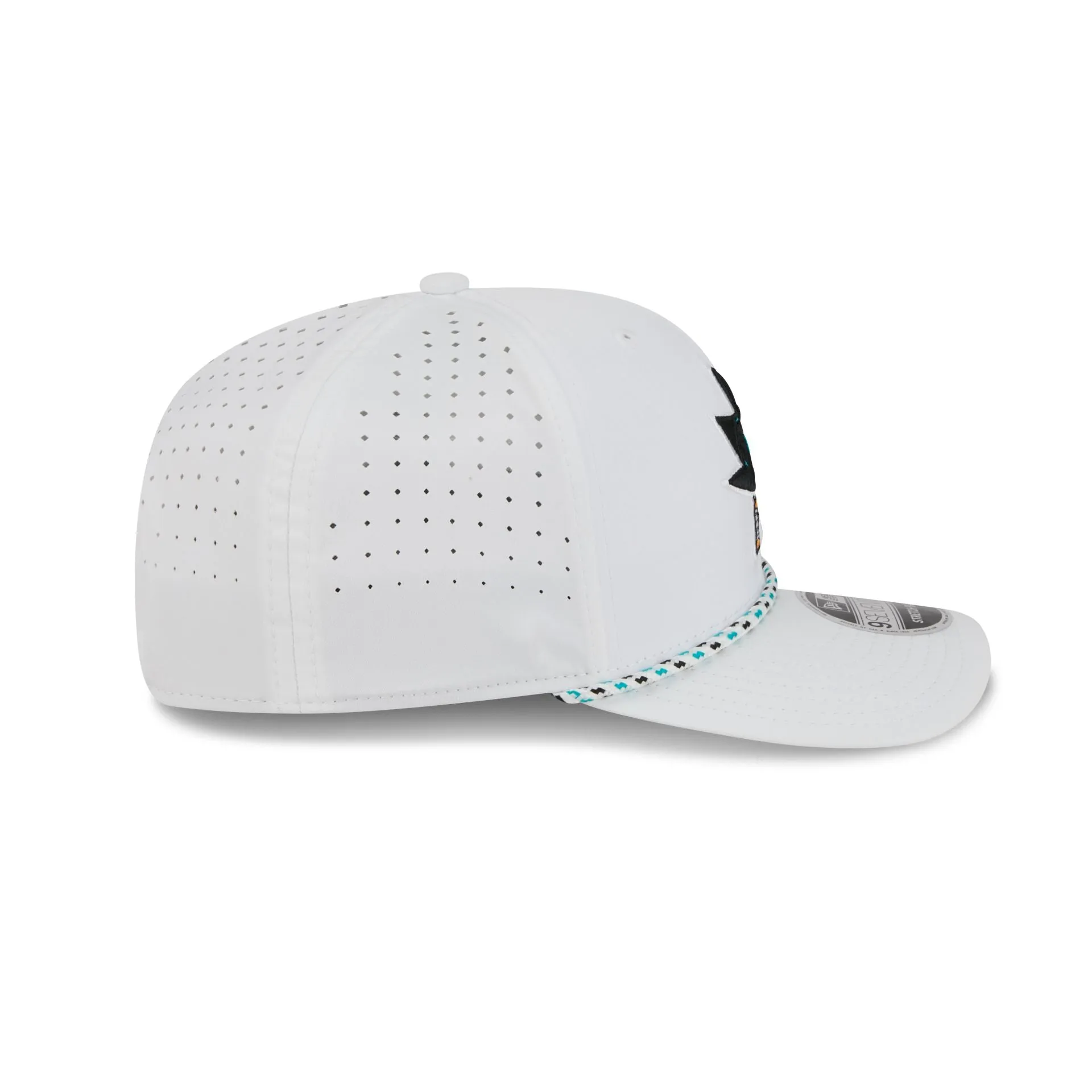 San Jose Sharks Optic White Performance Rope 9SEVENTY Stretch-Snap Hat sold by New Era product image thumbnail 5