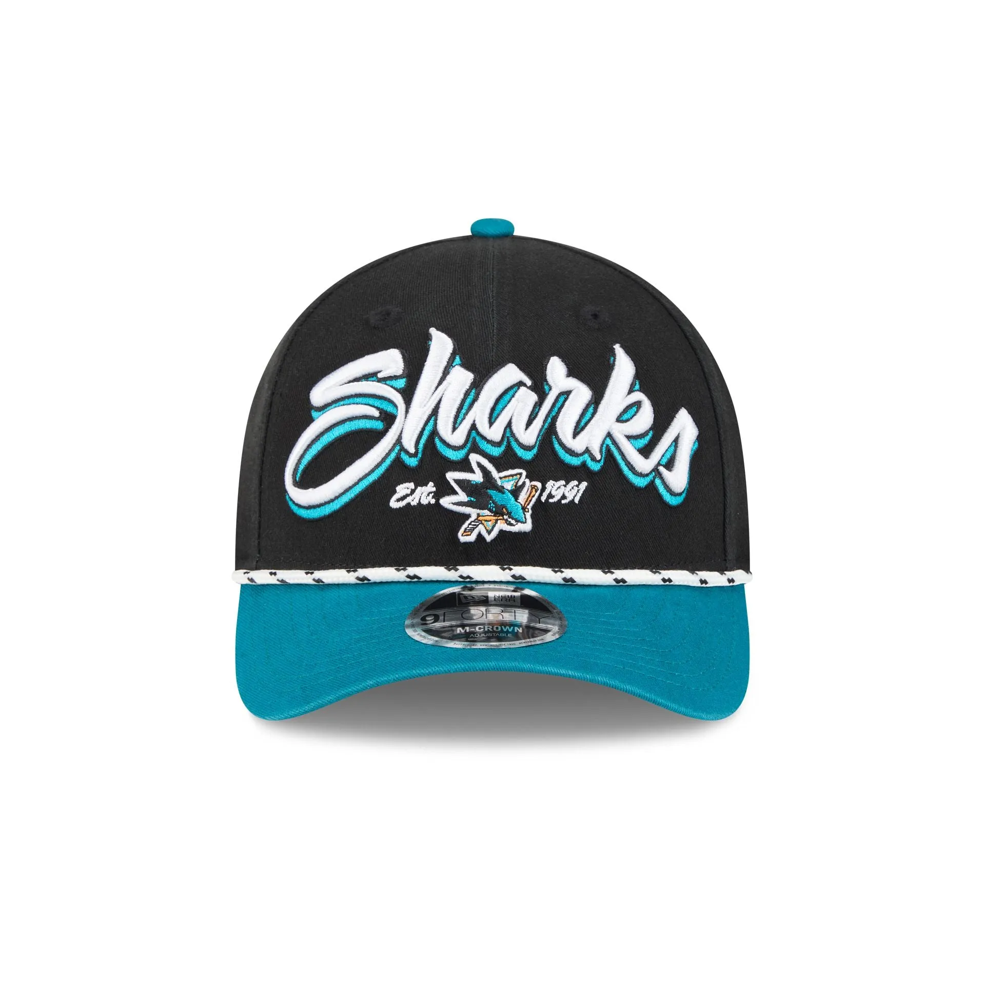San Jose Sharks Team Loyal 9FORTY M-Crown Snapback Hat sold by New Era product image thumbnail 2