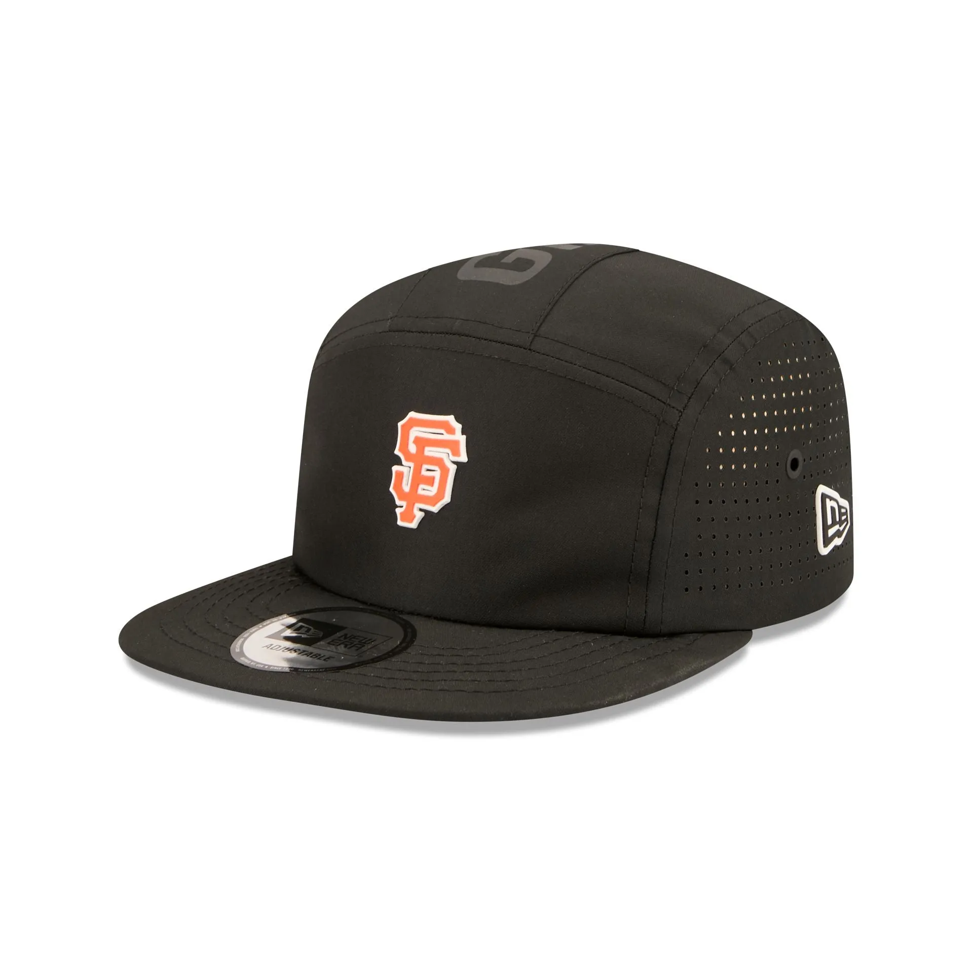 San Francisco Giants Team Topped Camper Adjustable Hat sold by New Era