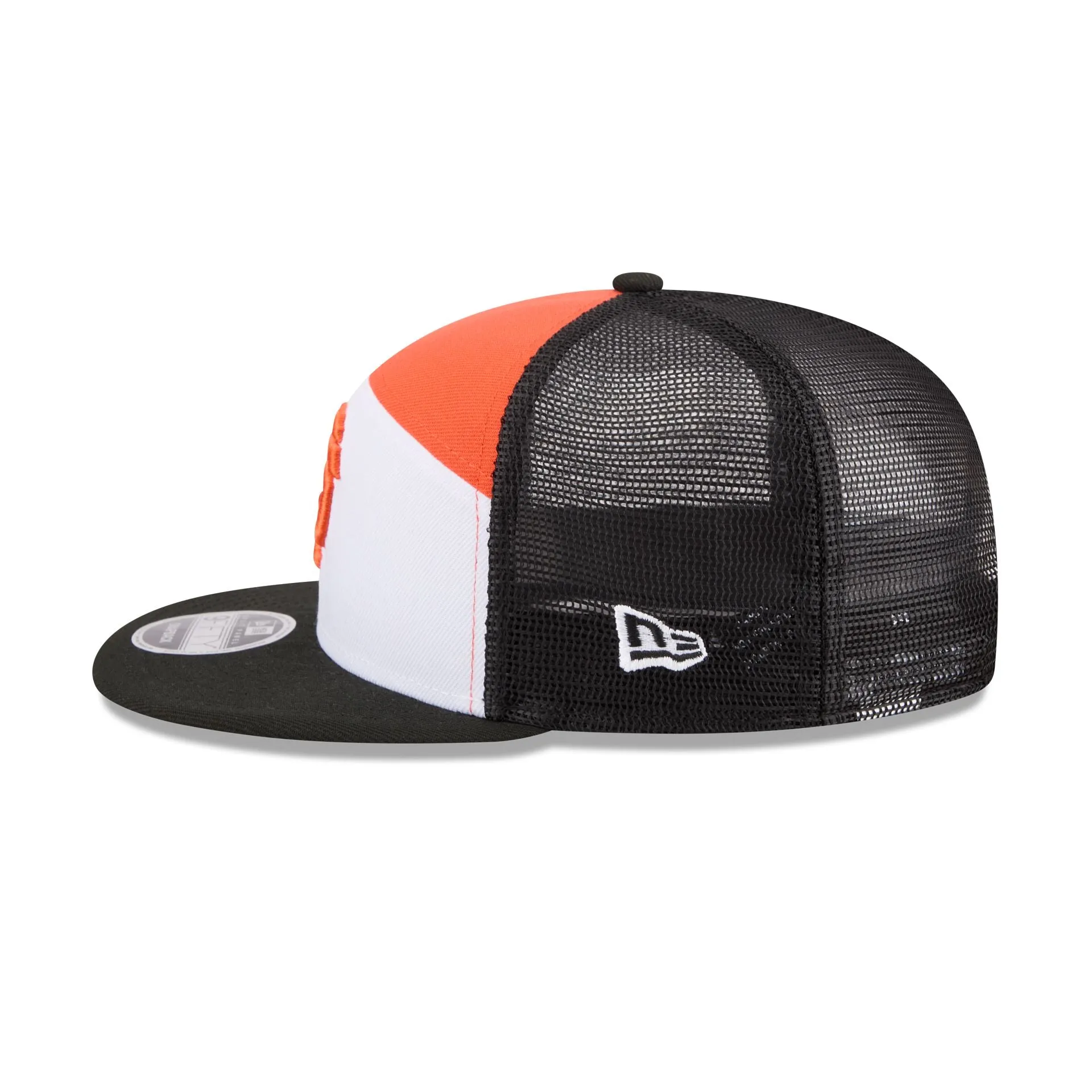 San Francisco Giants Block Split Panel 9FIFTY Trucker Hat sold by New Era product image thumbnail 4