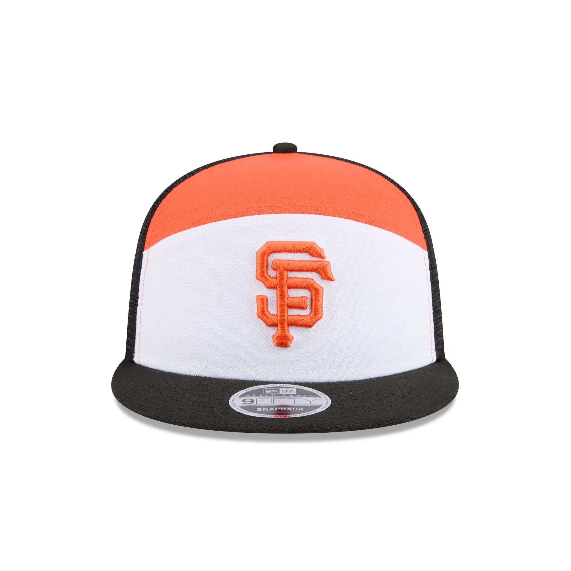 San Francisco Giants Block Split Panel 9FIFTY Trucker Hat sold by New Era product image thumbnail 2