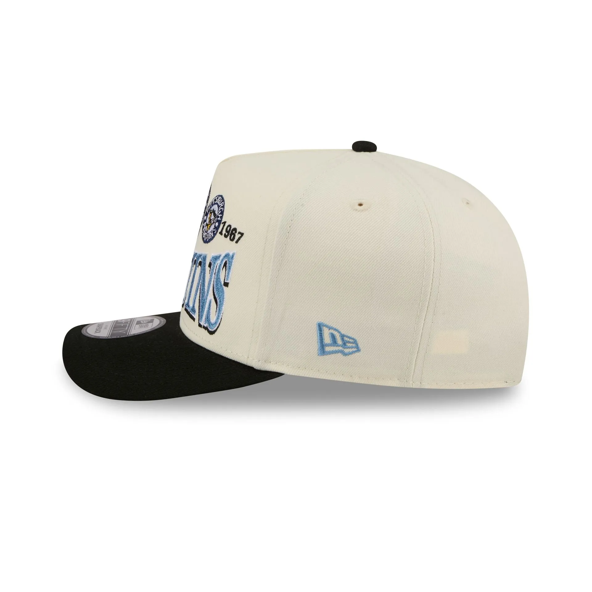 Pittsburgh Penguins Three Hit Chrome White 9FIFTY A-Frame Snapback Hat sold by New Era product image thumbnail 4