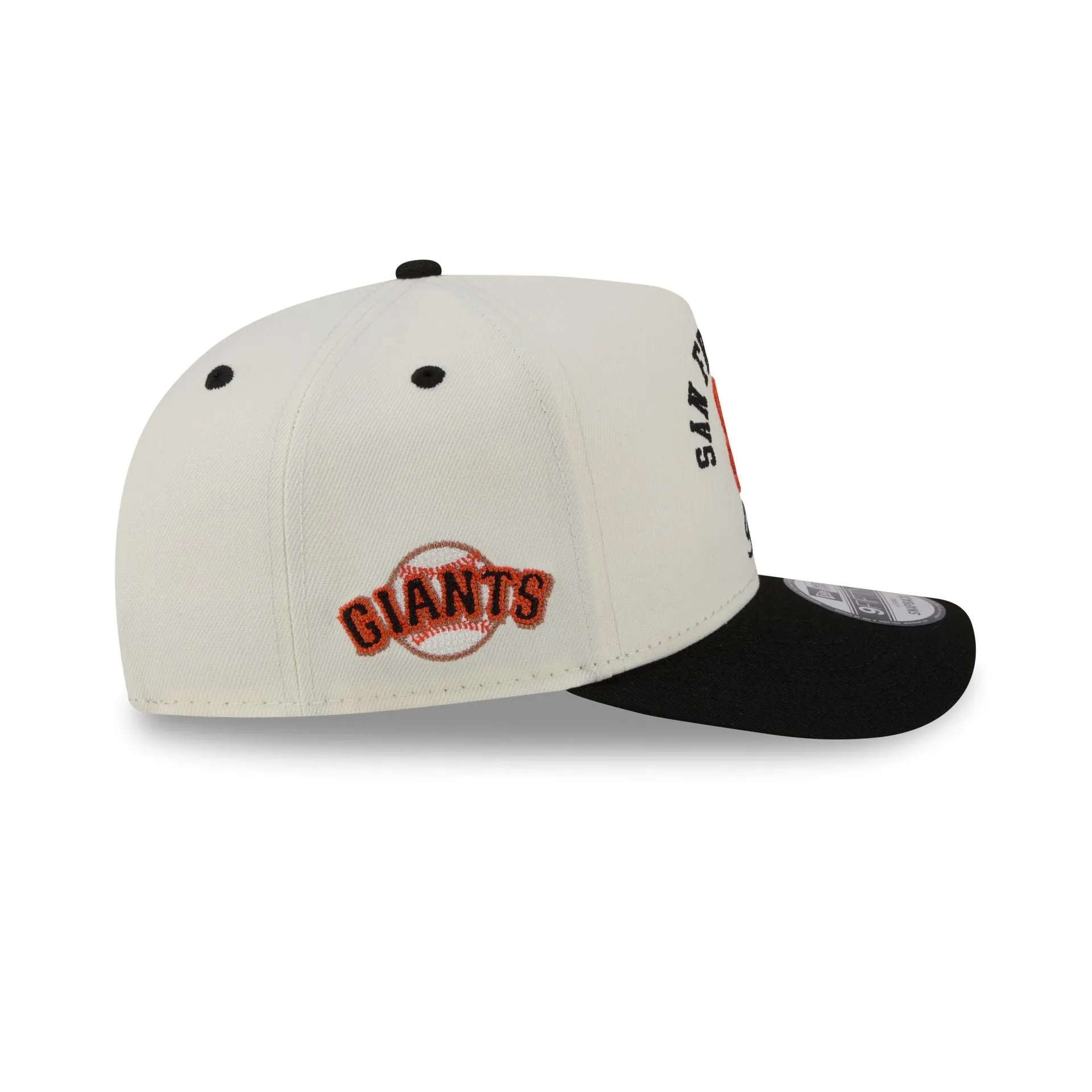 San Francisco Giants Arched Chrome White 9FIFTY A-Frame Snapback Hat sold by New Era product image thumbnail 4