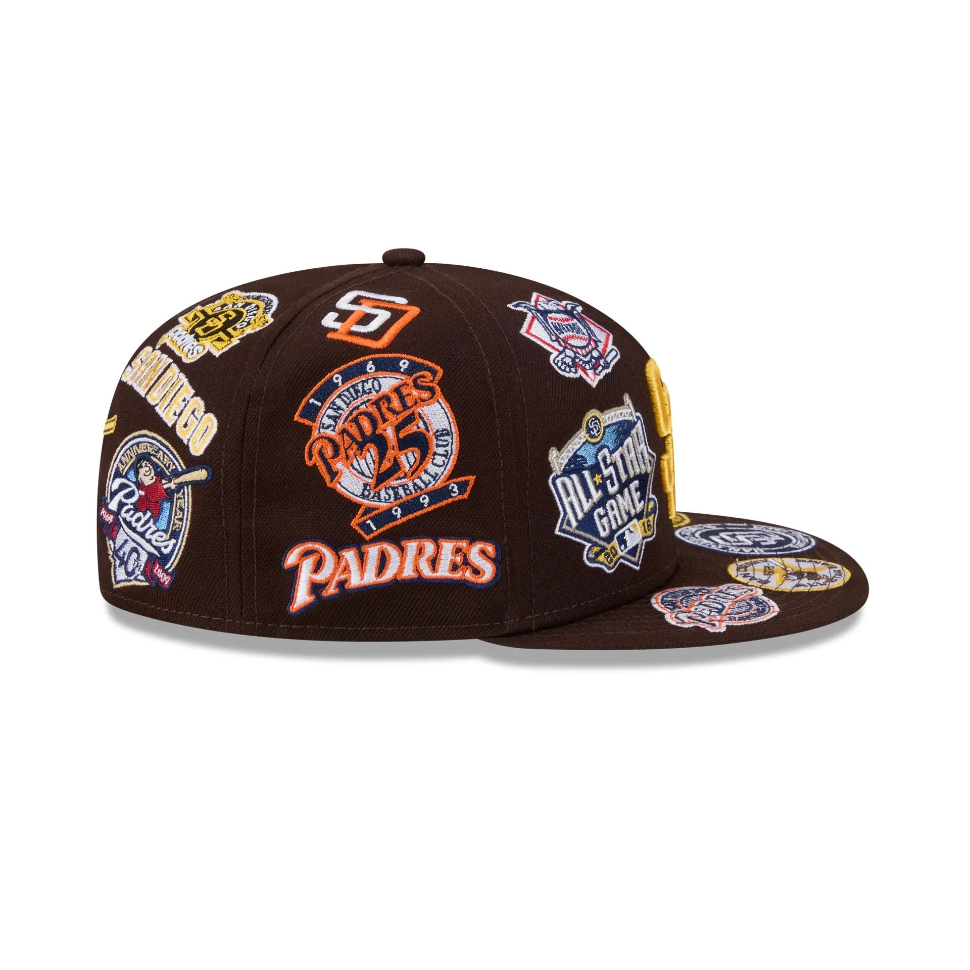 San Diego Padres All Over 59FIFTY Fitted Hat sold by New Era product image thumbnail 5