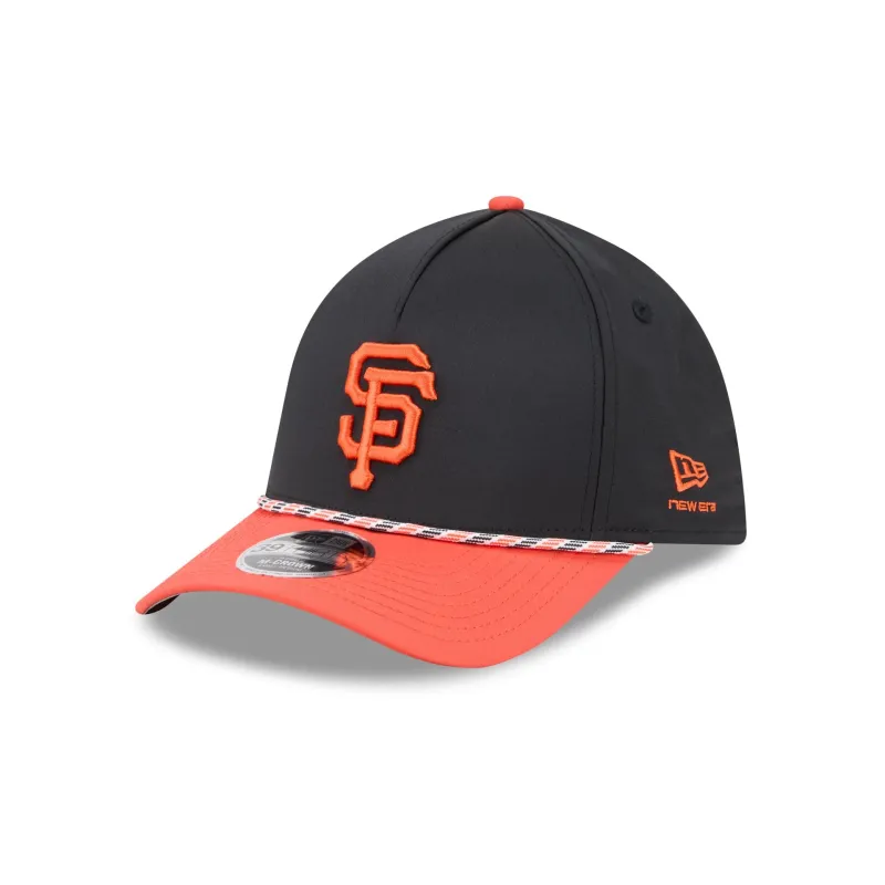 San Francisco Giants Rope 39THIRTY M-Crown A-Frame Stretch Fit Hat made by New Era