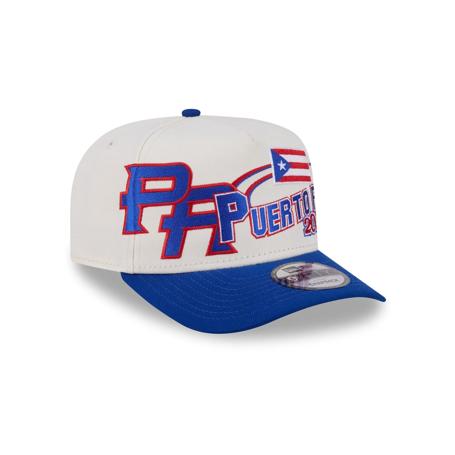 Puerto Rico Chrome White Classic 9FIFTY A-Frame Snapback Hat sold by New Era product image thumbnail 3