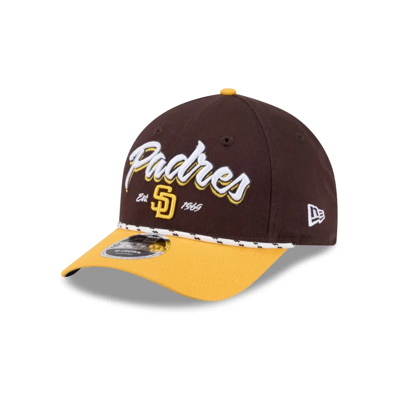 San Diego Padres Team Loyal 9FORTY M-Crown Snapback Hat sold by New Era