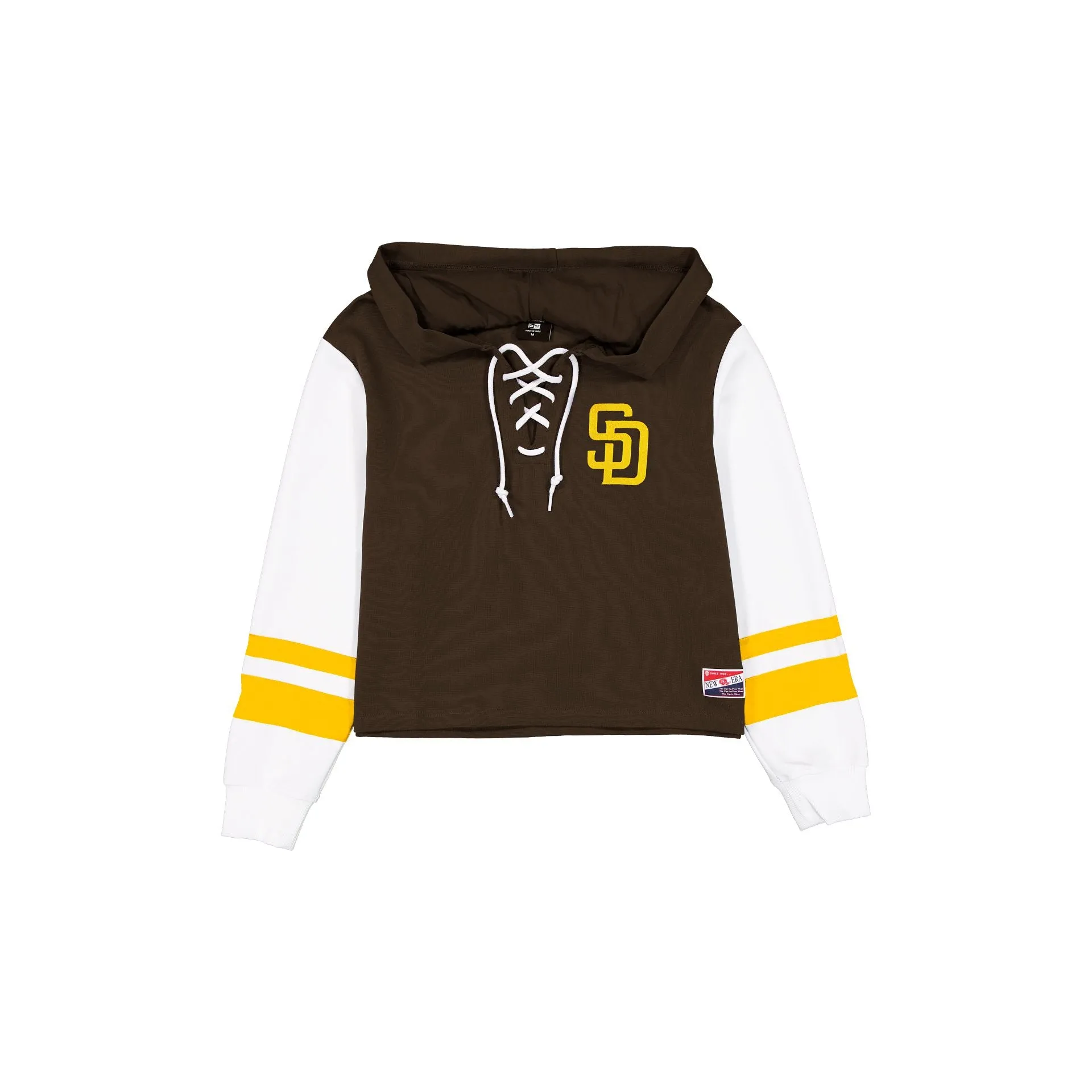 San Diego Padres Throwback Tie Women's Hoodie sold by New Era