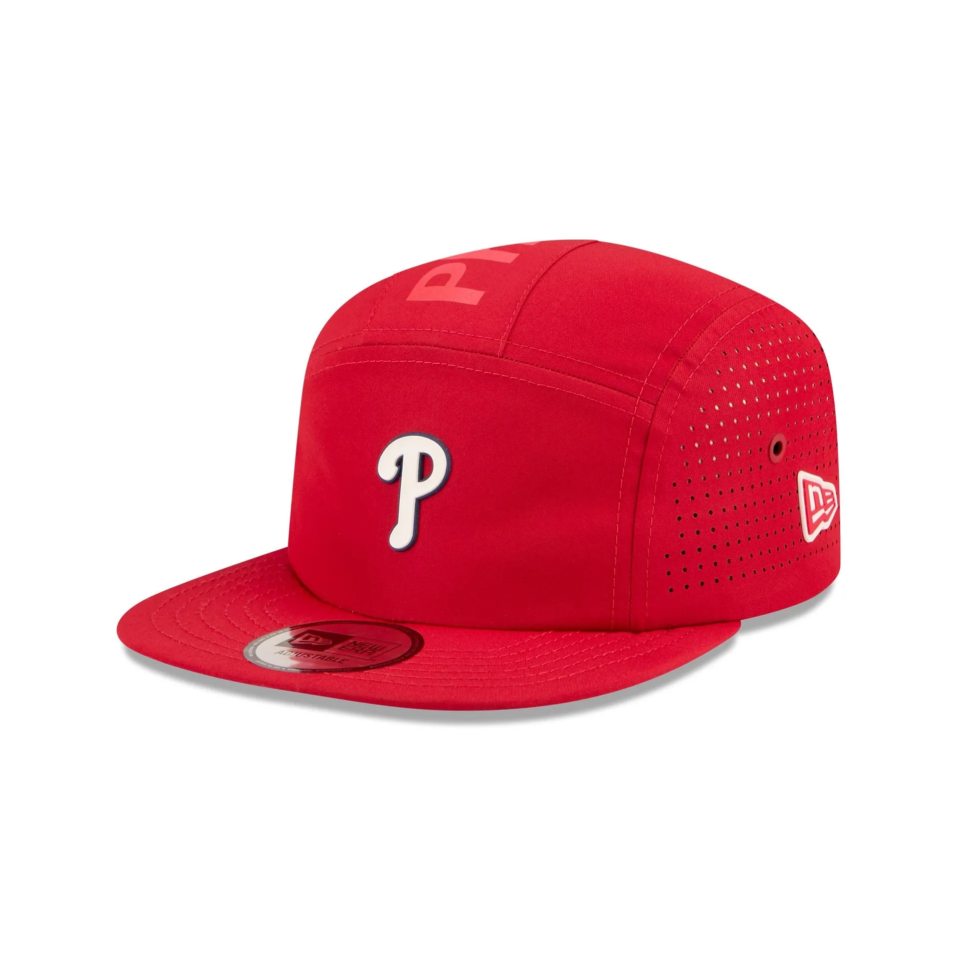 Philadelphia Phillies Team Topped Camper Adjustable Hat sold by New Era