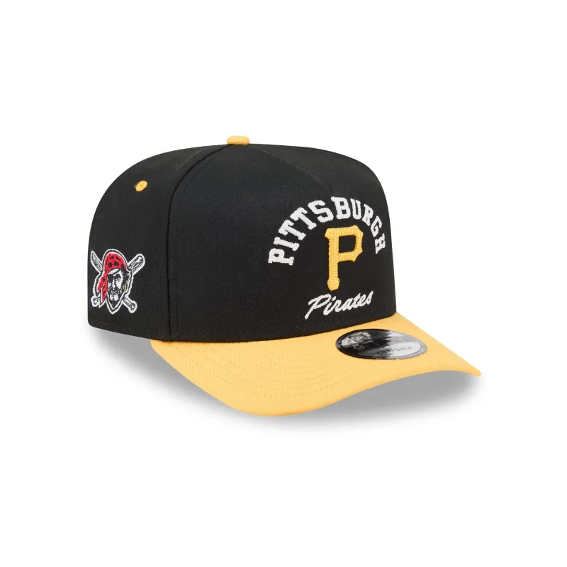Pittsburgh Pirates Arched 9FIFTY A-Frame Snapback Hat sold by New Era