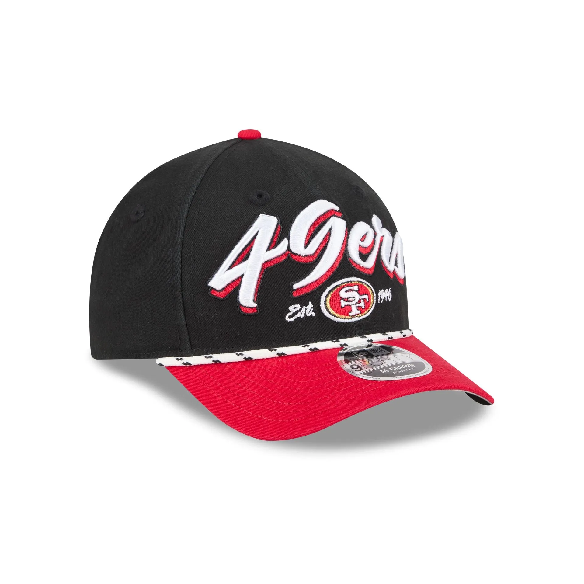 San Francisco 49ers Team Loyal 9FORTY M-Crown Snapback Hat sold by New Era product image thumbnail 3