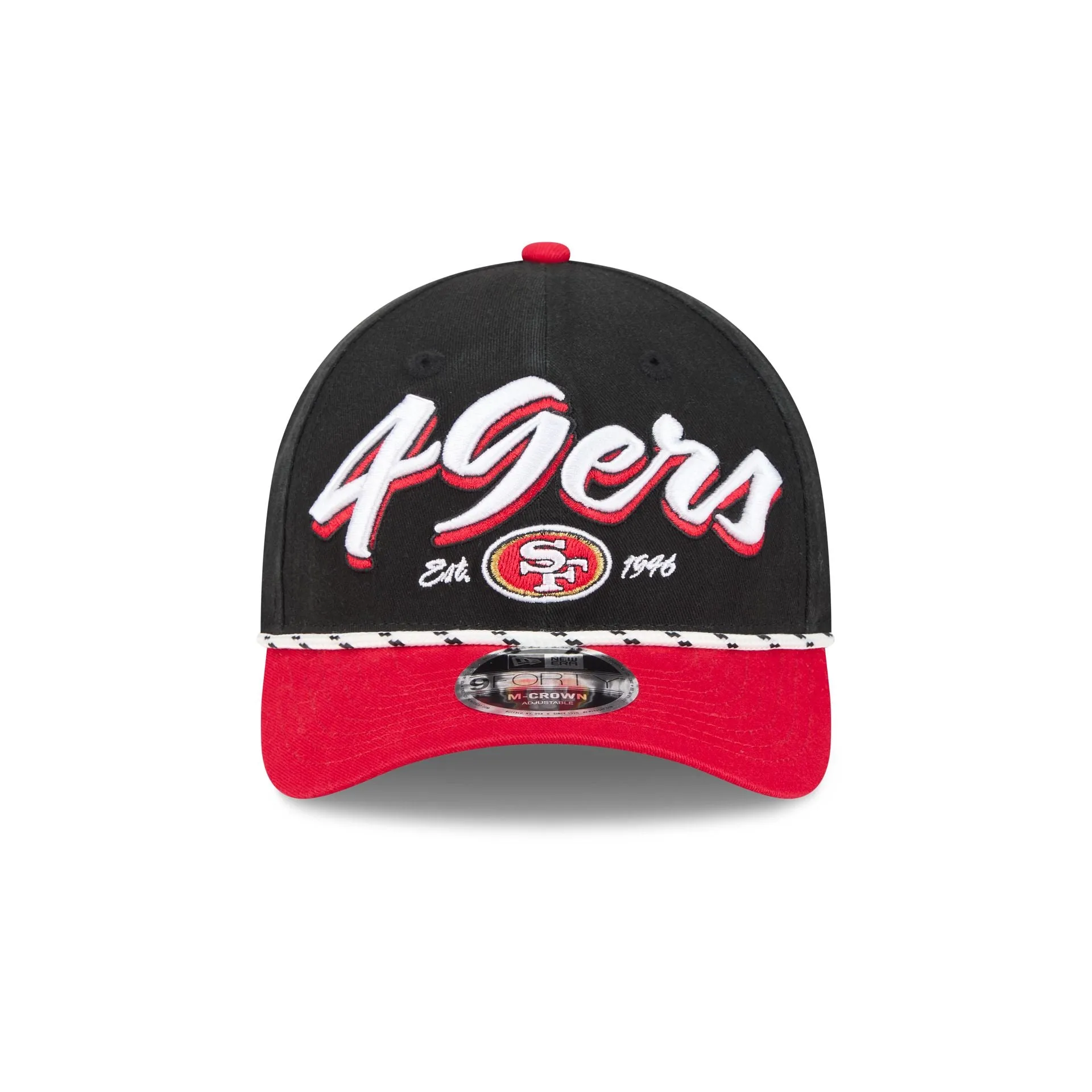 San Francisco 49ers Team Loyal 9FORTY M-Crown Snapback Hat sold by New Era product image thumbnail 2