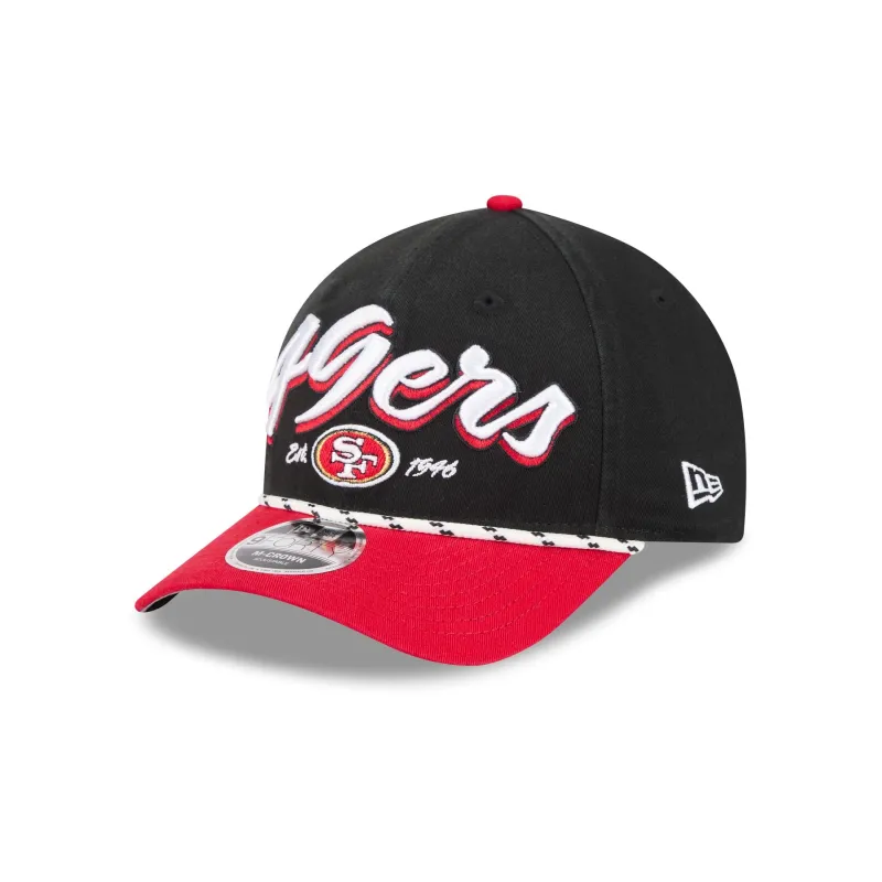 San Francisco 49ers Team Loyal 9FORTY M-Crown Snapback Hat made by New Era
