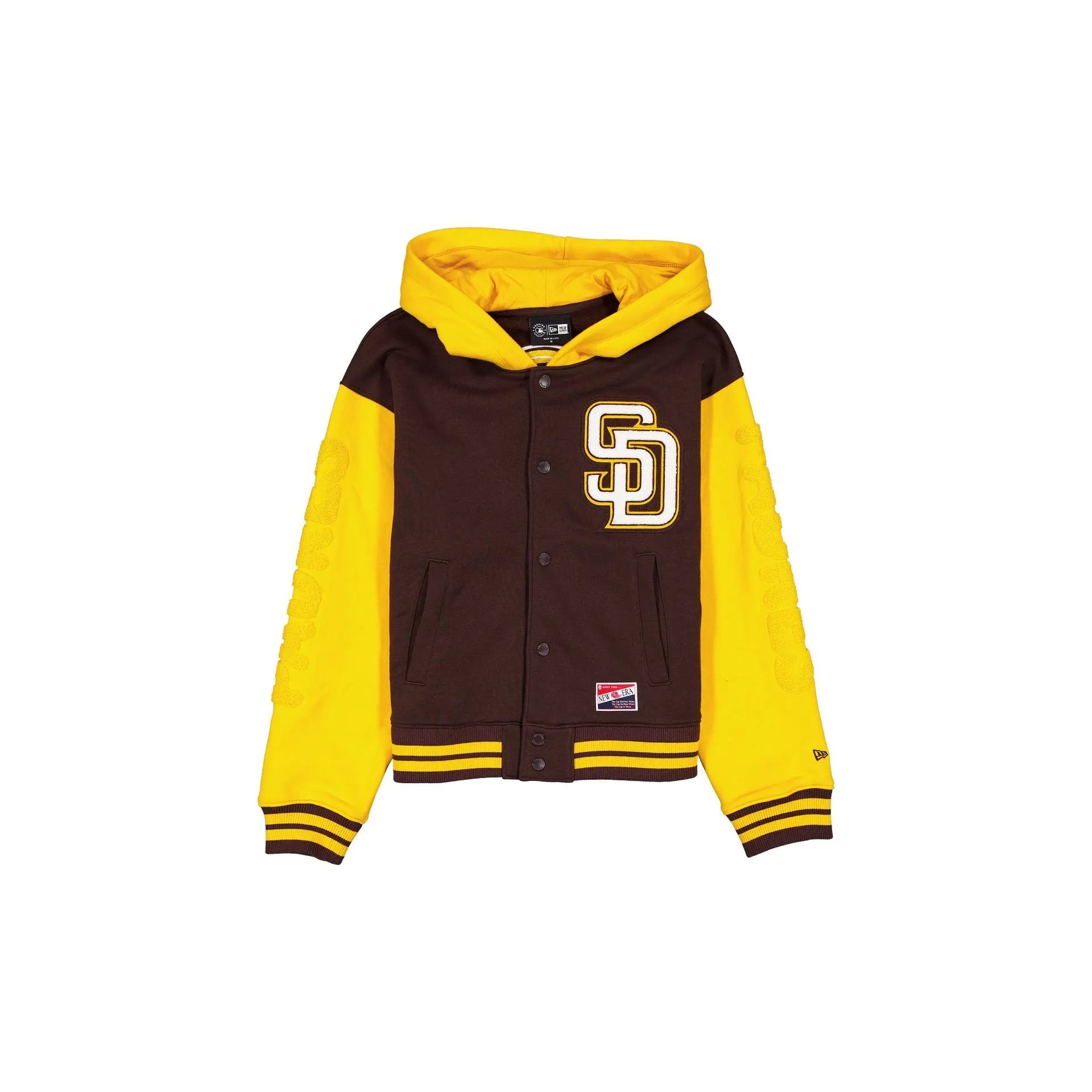 San Diego Padres Throwback Laurel Women's Jacket sold by New Era