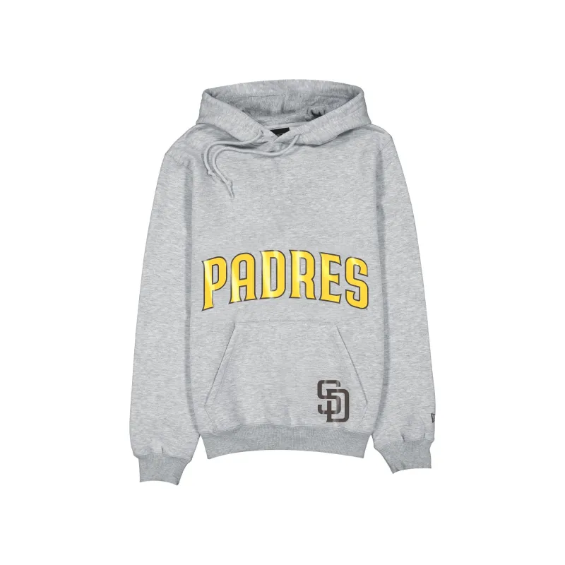 San Diego Padres Game Day Heather Gray Hoodie made by New Era
