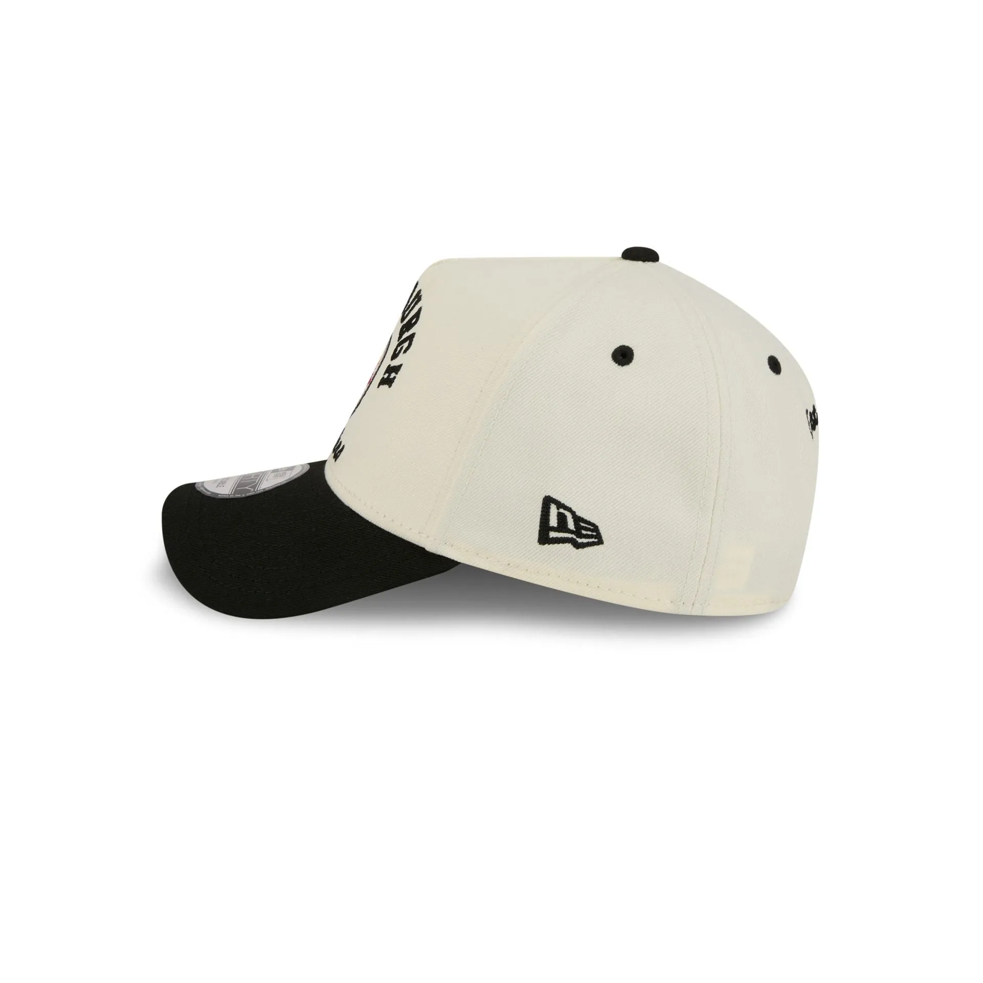 Pittsburgh Steelers Chrome White Arched 9FORTY A-Frame Snapback Hat sold by New Era product image thumbnail 5