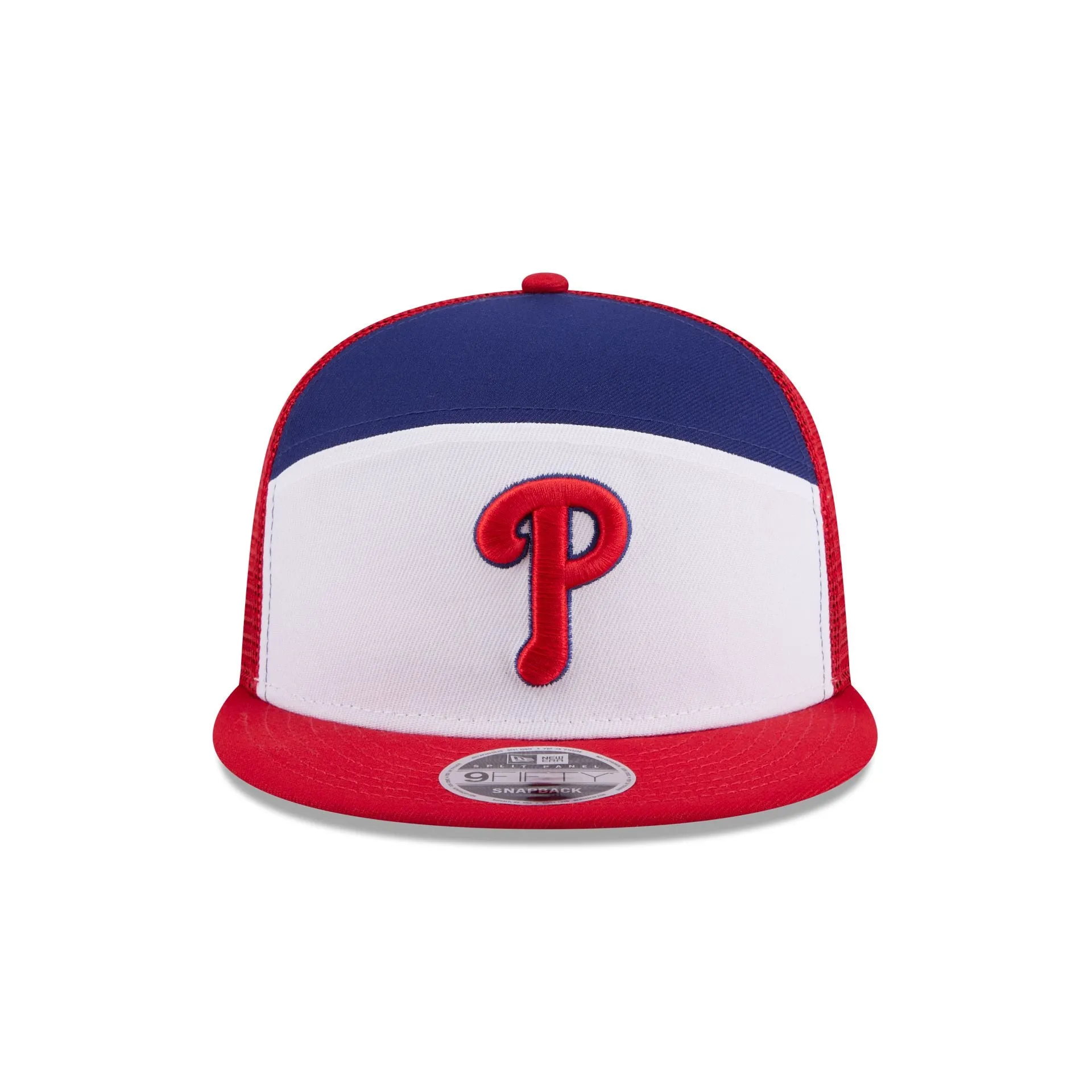 Philadelphia Phillies Block Split Panel 9FIFTY Trucker Hat sold by New Era product image thumbnail 2