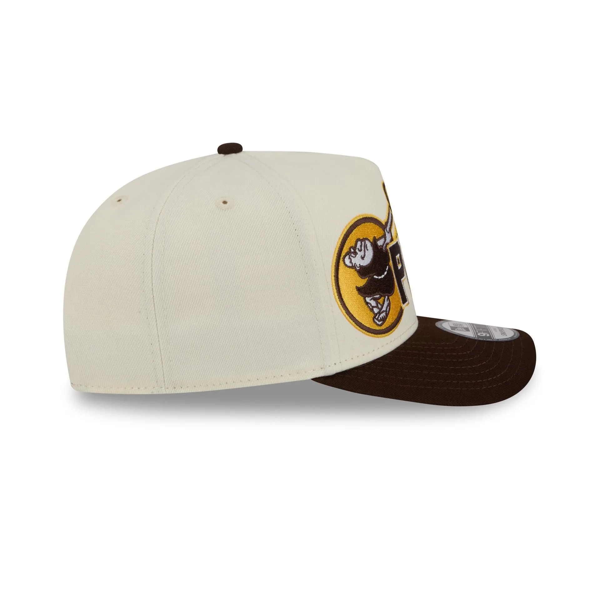 San Diego Padres Chrome White Classic 9FIFTY A-Frame Snapback Hat sold by New Era product image thumbnail 5