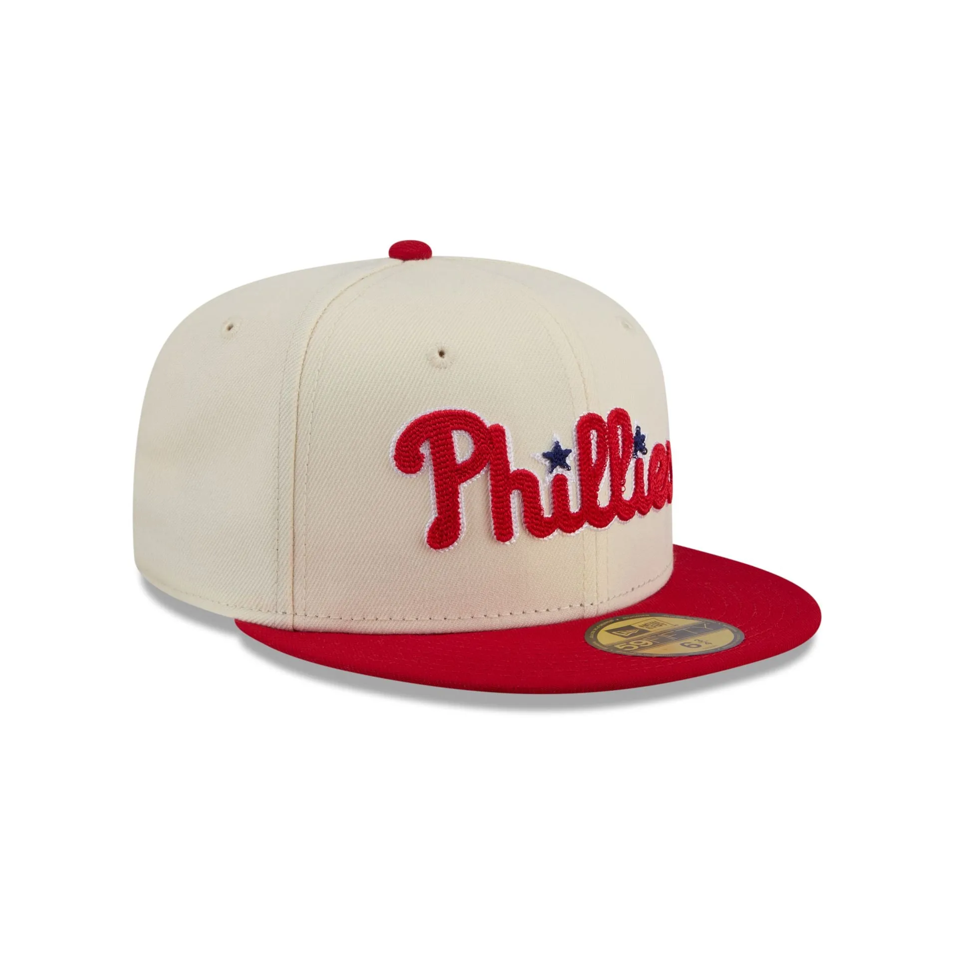 Philadelphia Phillies Two Tone Stitch 59FIFTY Fitted Hat sold by New Era product image thumbnail 3