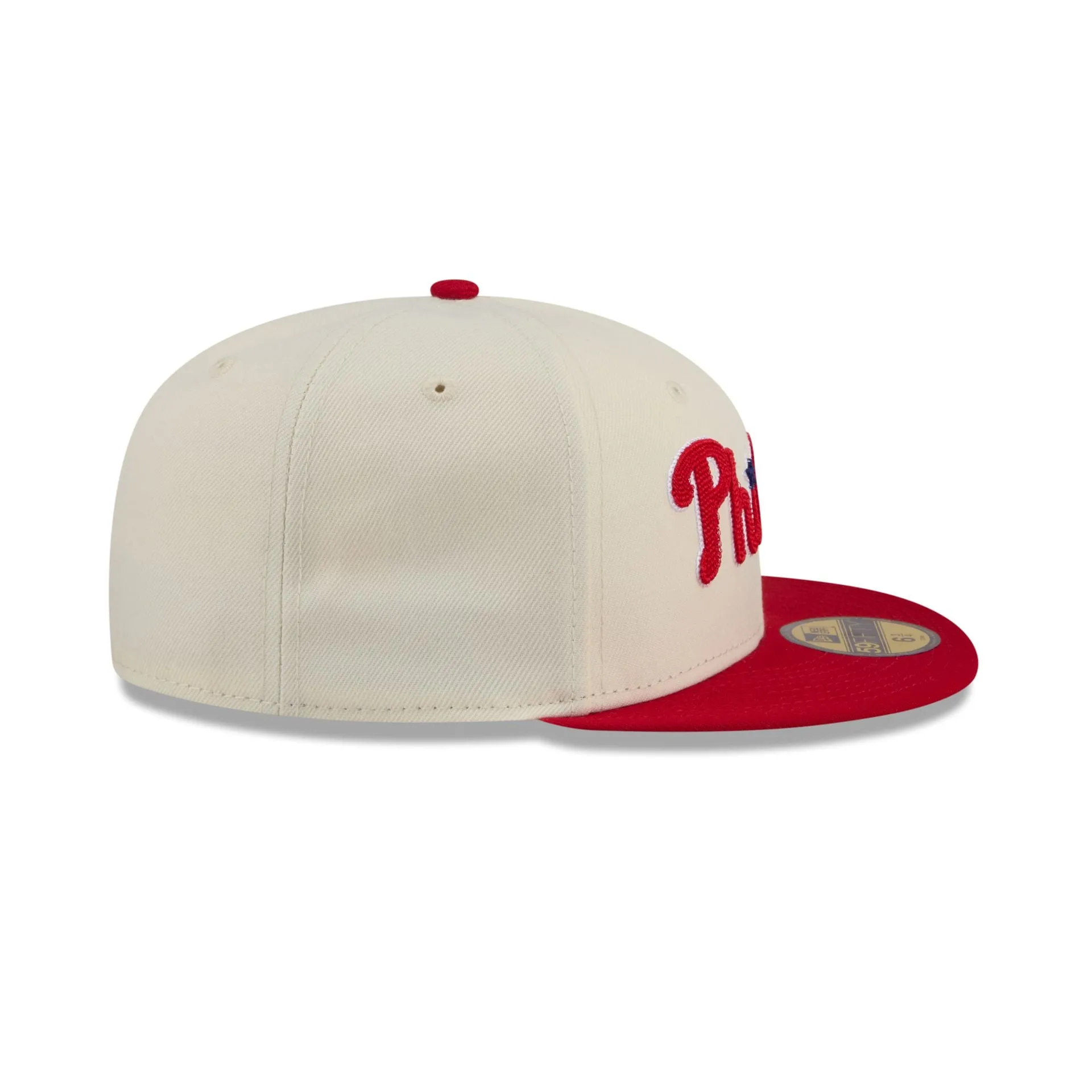 Philadelphia Phillies Two Tone Stitch 59FIFTY Fitted Hat sold by New Era product image thumbnail 5