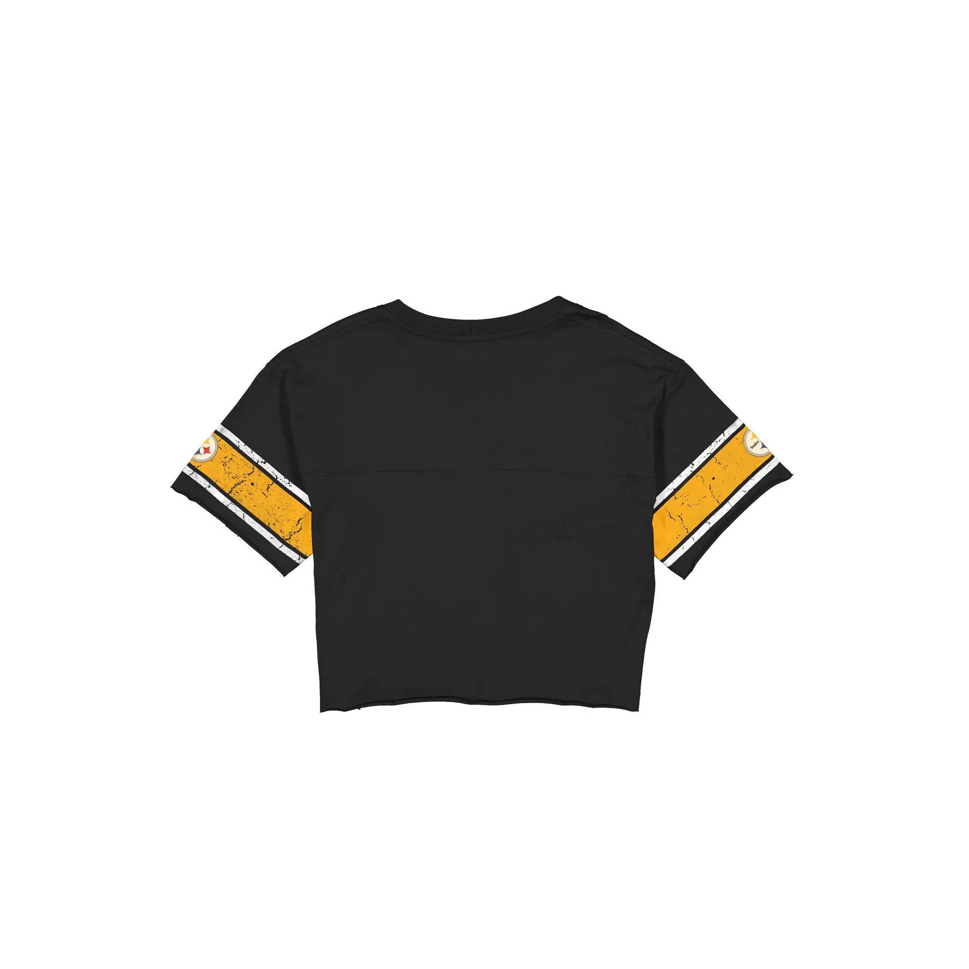 Pittsburgh Steelers Throwback Women's Cropped T-Shirt sold by New Era product image thumbnail 2