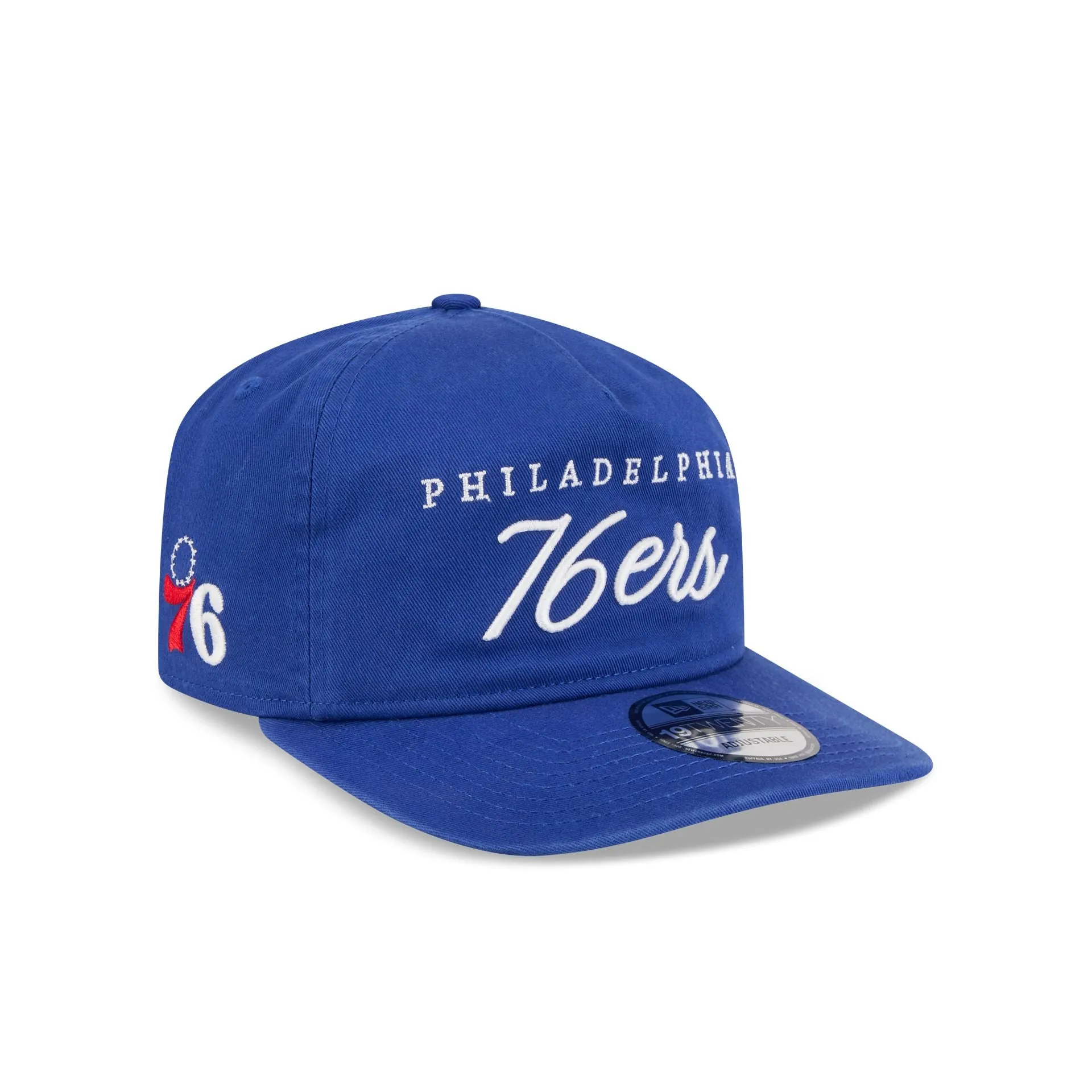 Philadelphia 76ers Scripted 19TWENTY Adjustable Hat sold by New Era