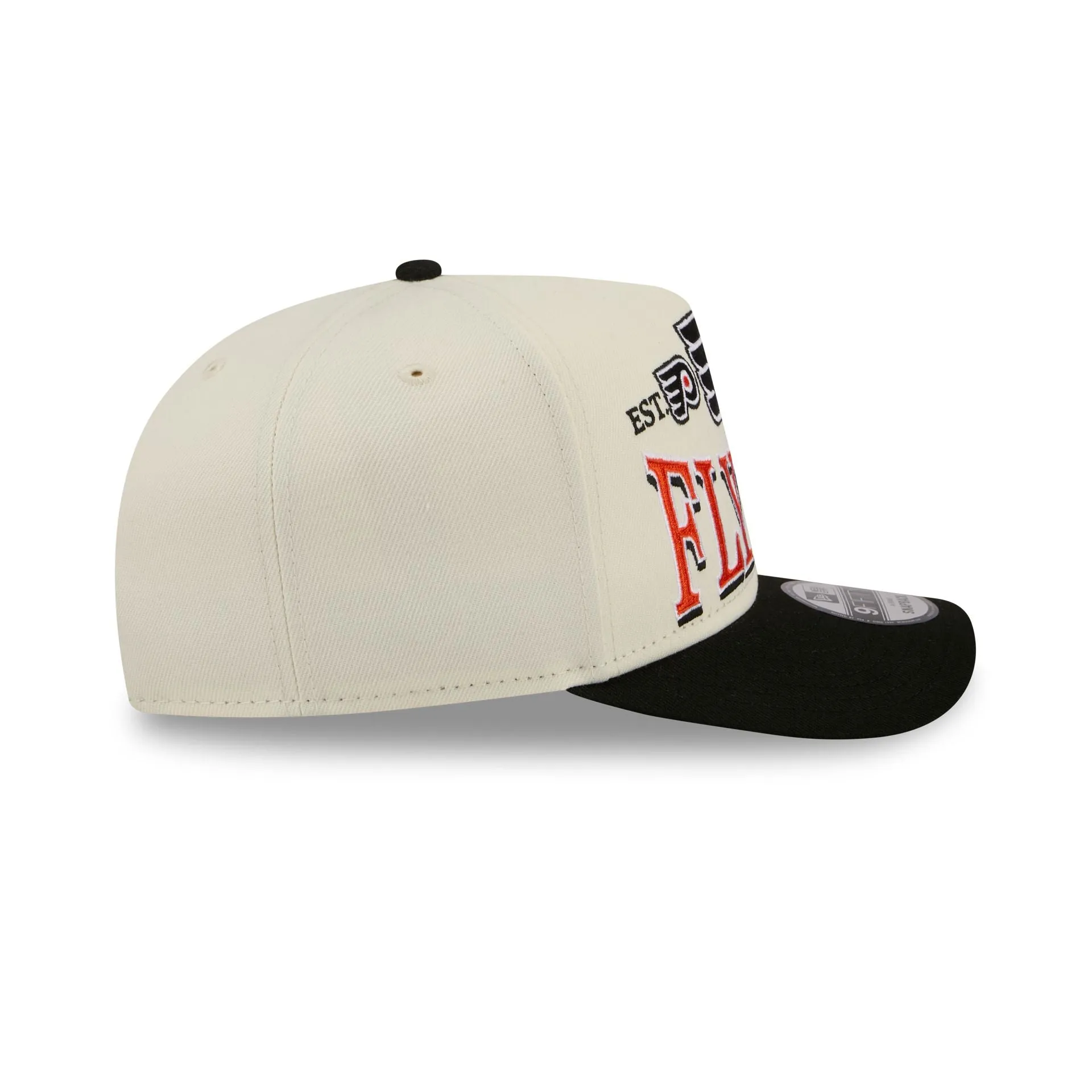 Philadelphia Flyers Three Hit Chrome White 9FIFTY A-Frame Snapback Hat sold by New Era product image thumbnail 5