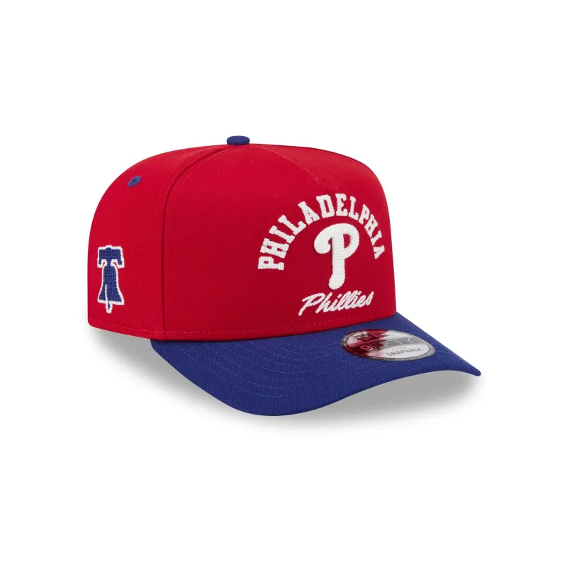 Philadelphia Phillies Arched 9FIFTY A-Frame Snapback Hat sold by New Era