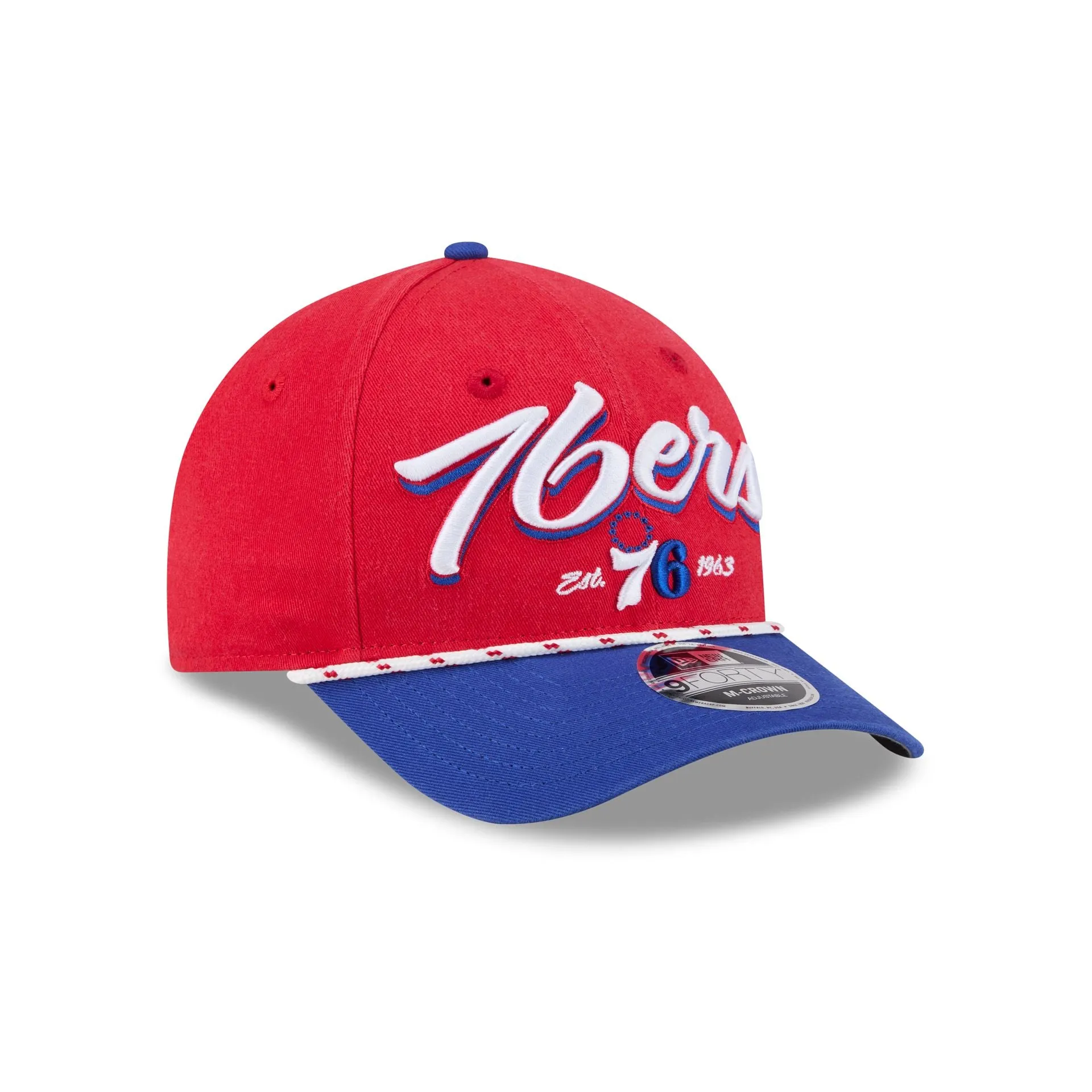 Philadelphia 76ers Team Loyal 9FORTY M-Crown Snapback Hat sold by New Era product image thumbnail 3