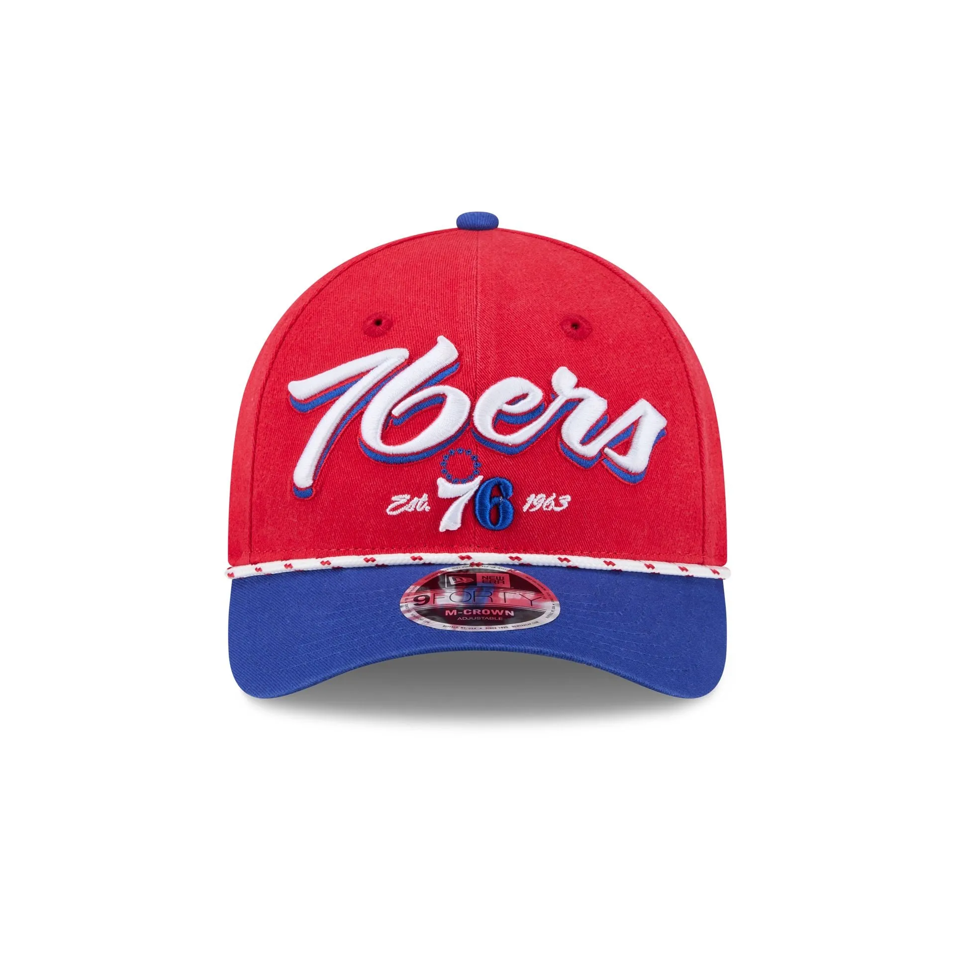 Philadelphia 76ers Team Loyal 9FORTY M-Crown Snapback Hat sold by New Era product image thumbnail 2