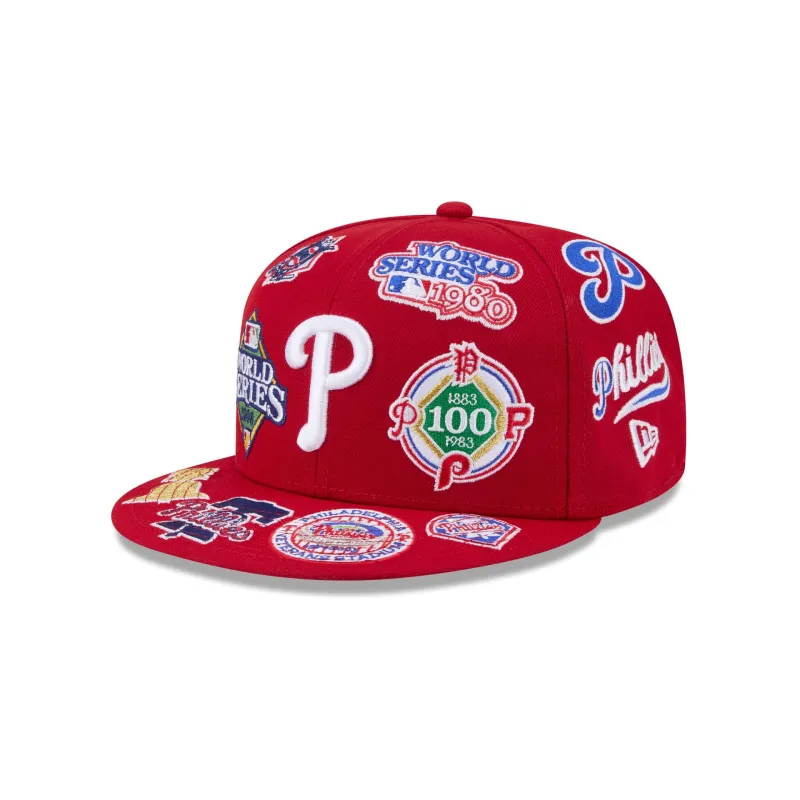 Philadelphia Phillies All Over 59FIFTY Fitted Hat sold by New Era