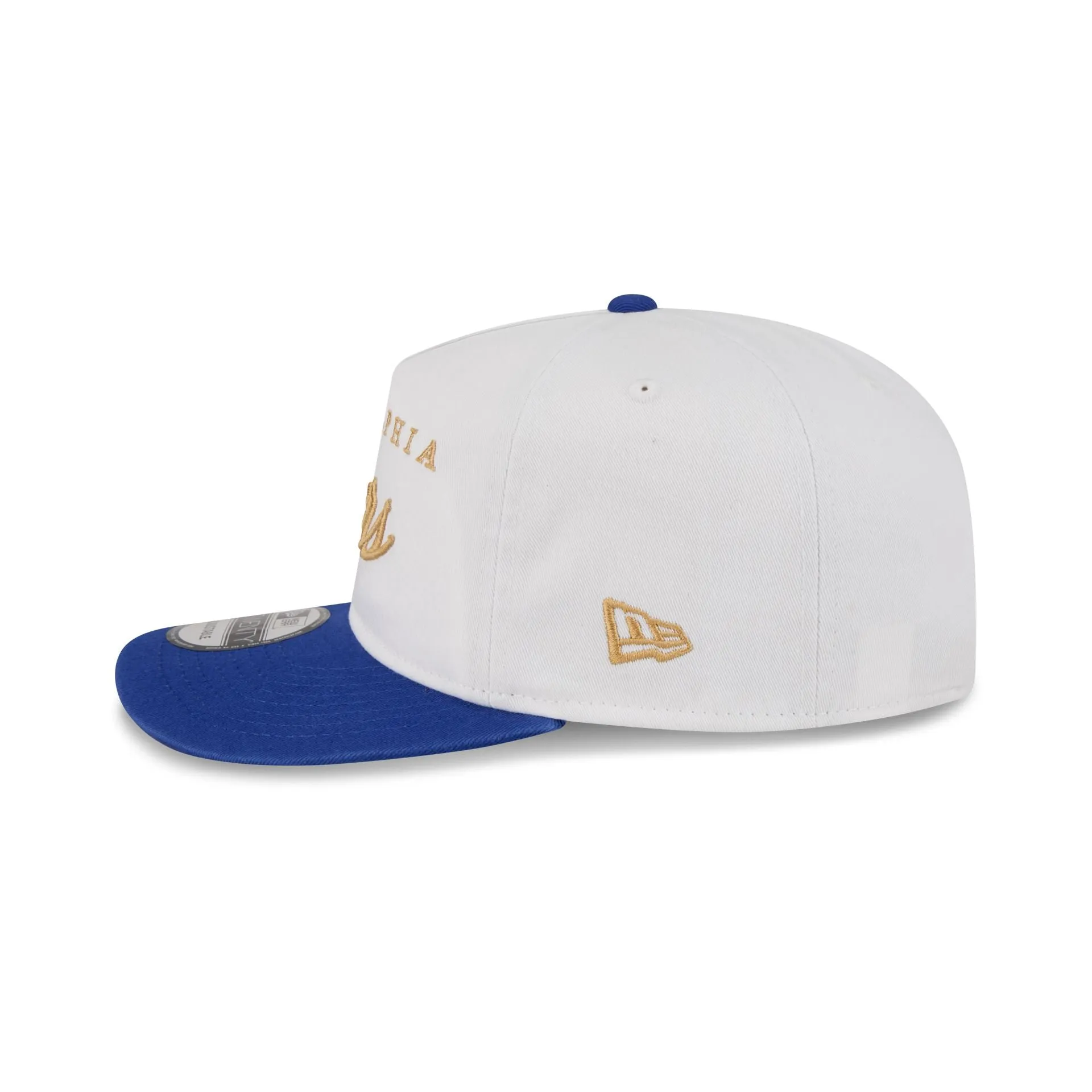 Philadelphia 76ers Gold Scripted 19TWENTY Adjustable Hat sold by New Era product image thumbnail 5