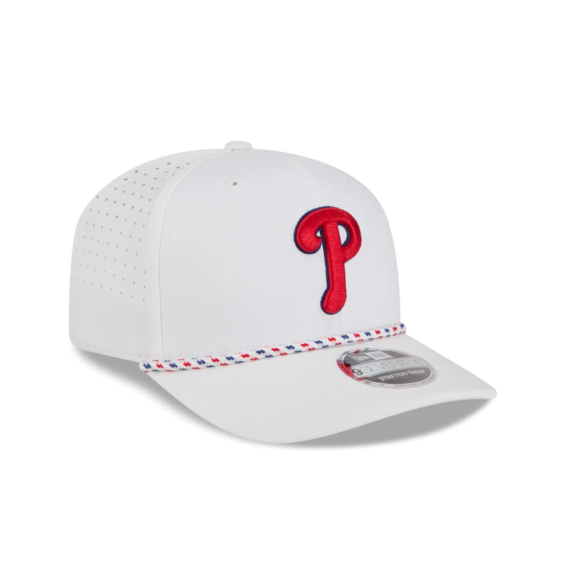 Philadelphia Phillies Optic White Performance Rope 9SEVENTY Stretch-Snap Hat sold by New Era product image thumbnail 3