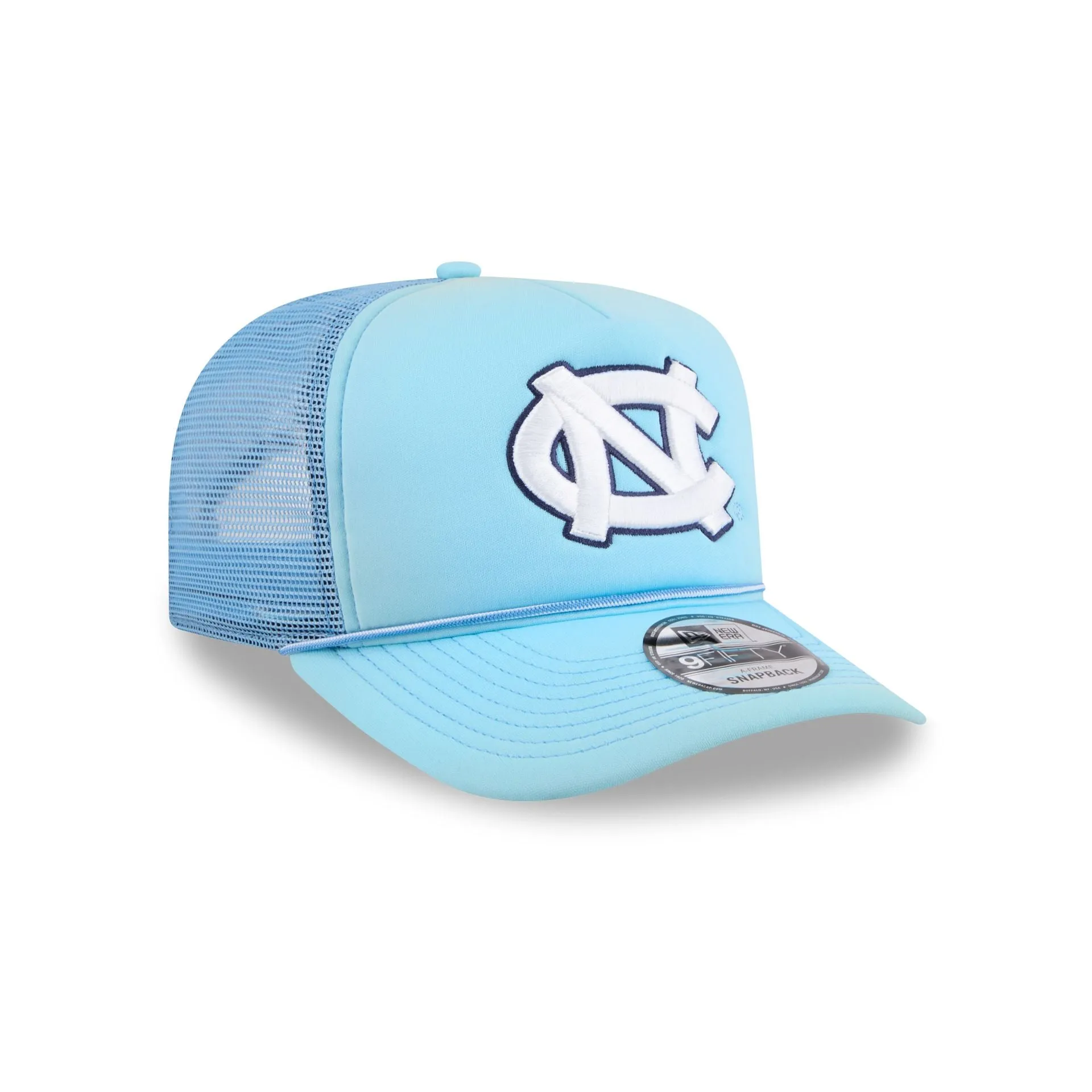 North Carolina Tar Heels Worn 9FIFTY A-Frame Trucker Hat sold by New Era product image thumbnail 3