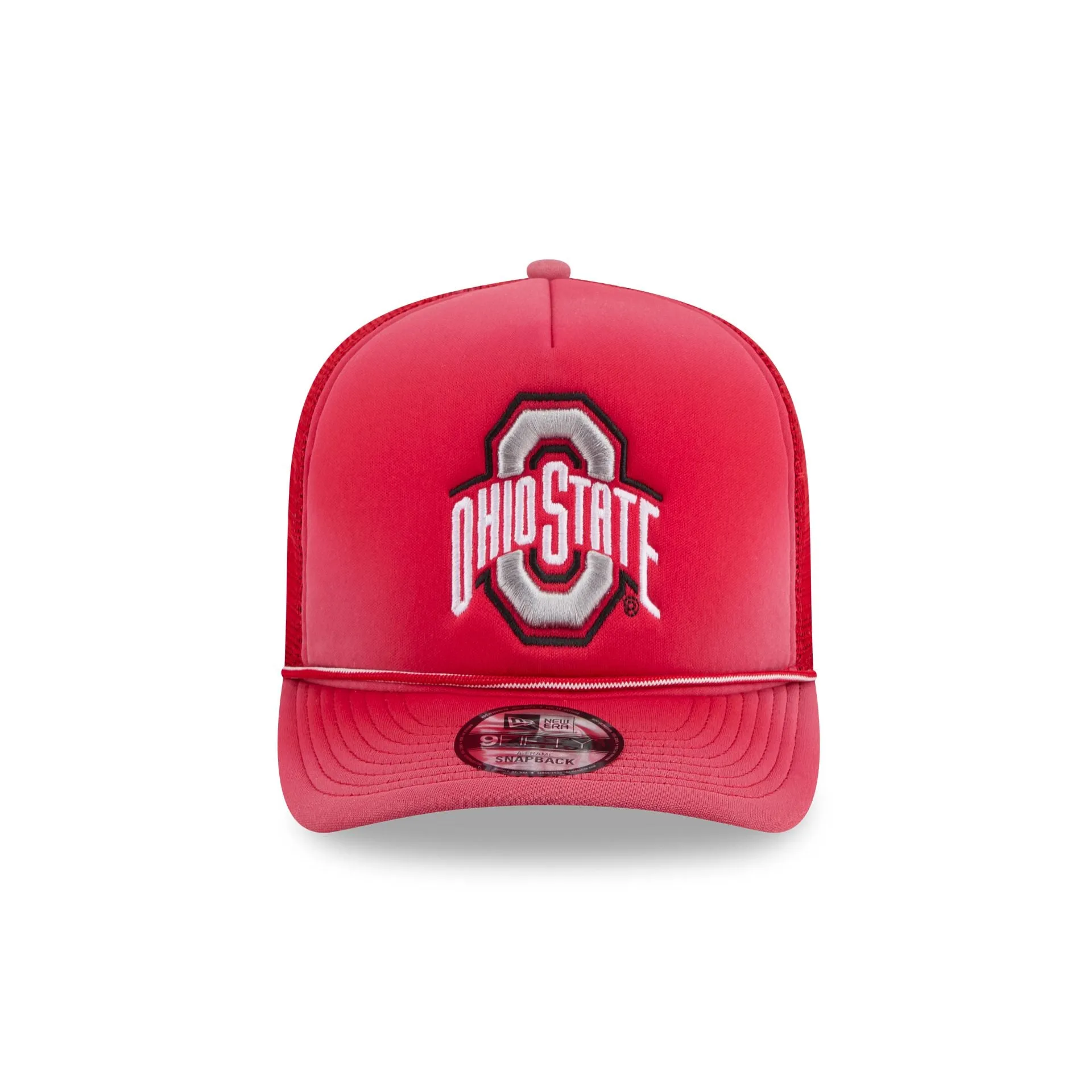 Ohio State Buckeyes Worn 9FIFTY A-Frame Trucker Hat sold by New Era product image thumbnail 2