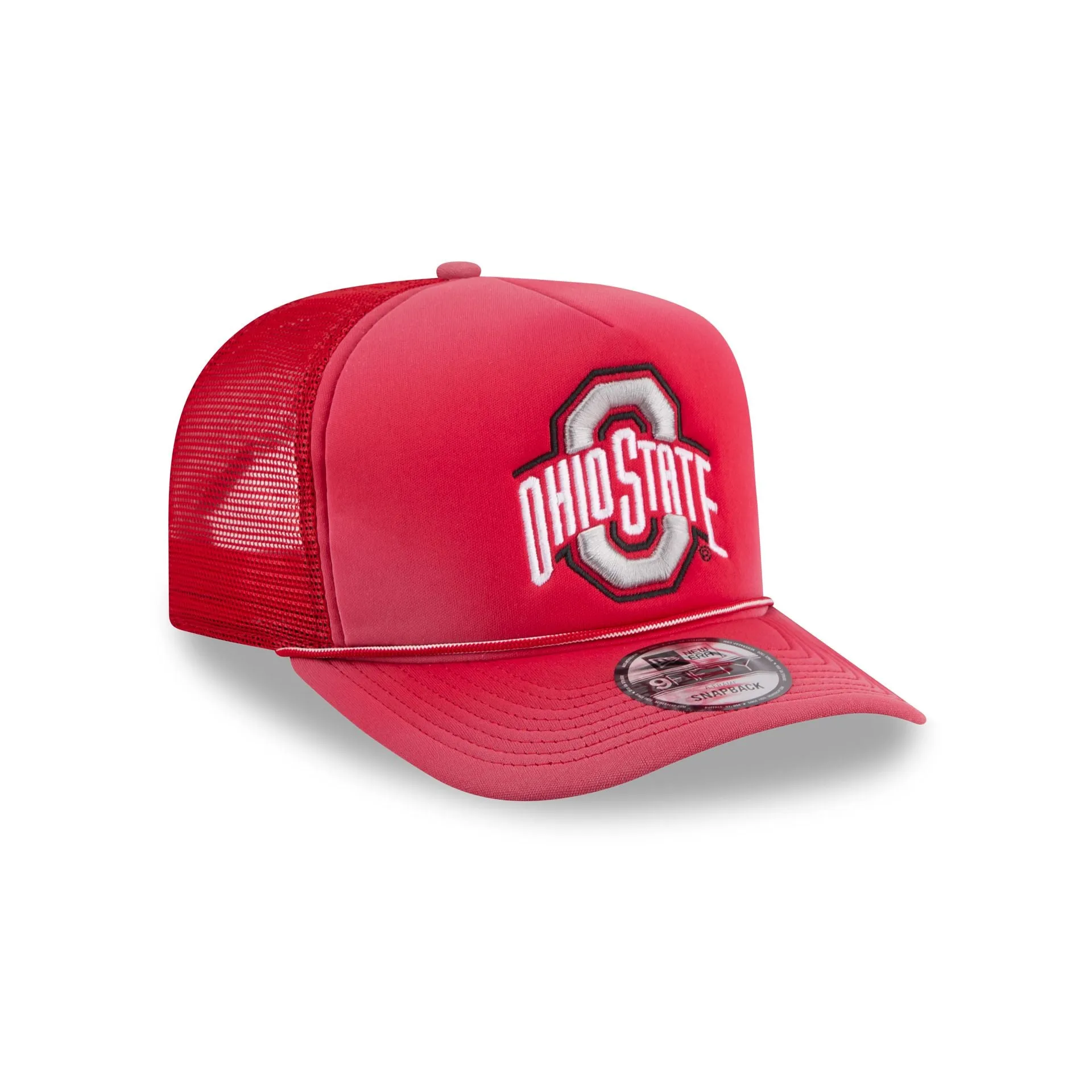 Ohio State Buckeyes Worn 9FIFTY A-Frame Trucker Hat sold by New Era product image thumbnail 3