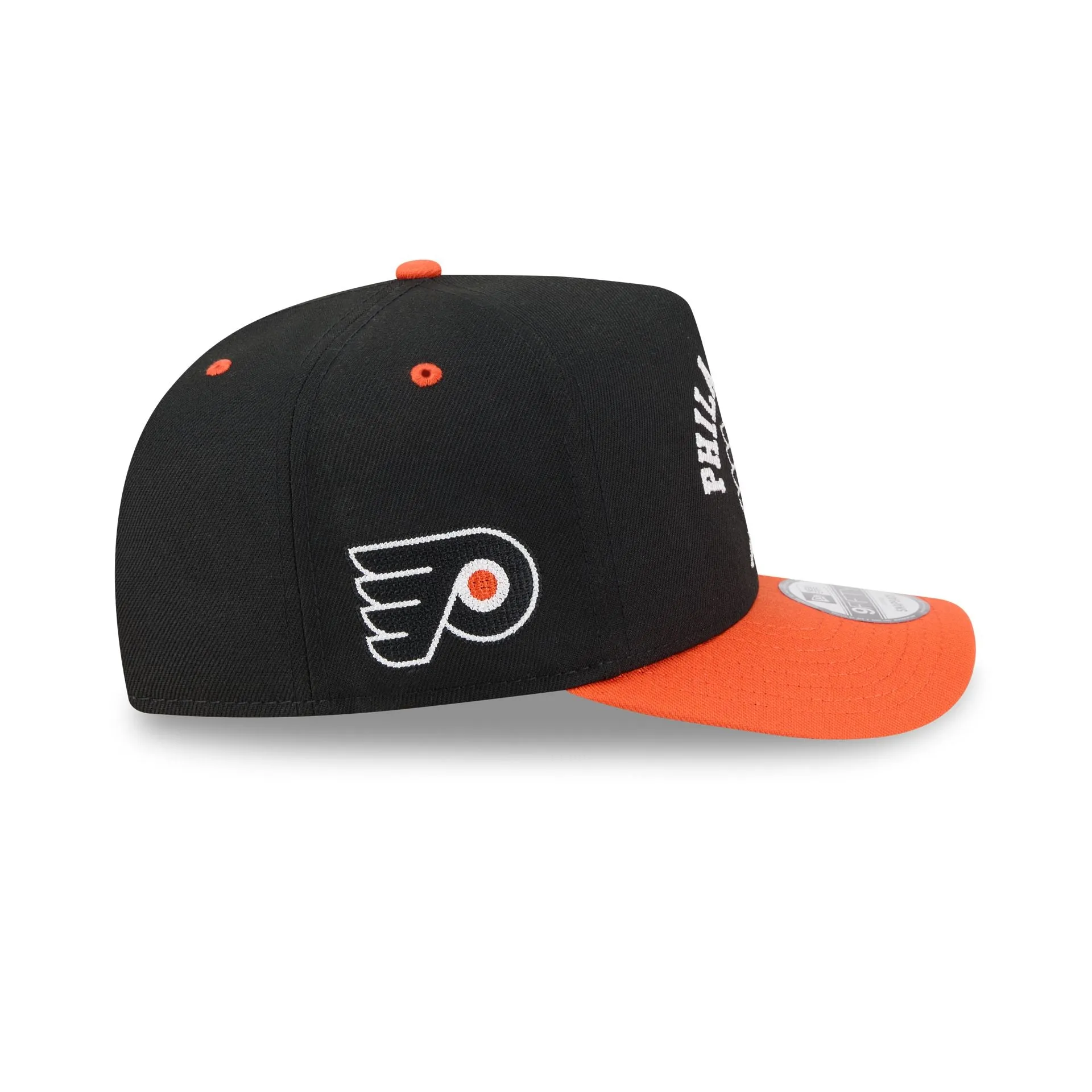Philadelphia Flyers Arched 9FIFTY A-Frame Snapback Hat sold by New Era product image thumbnail 4
